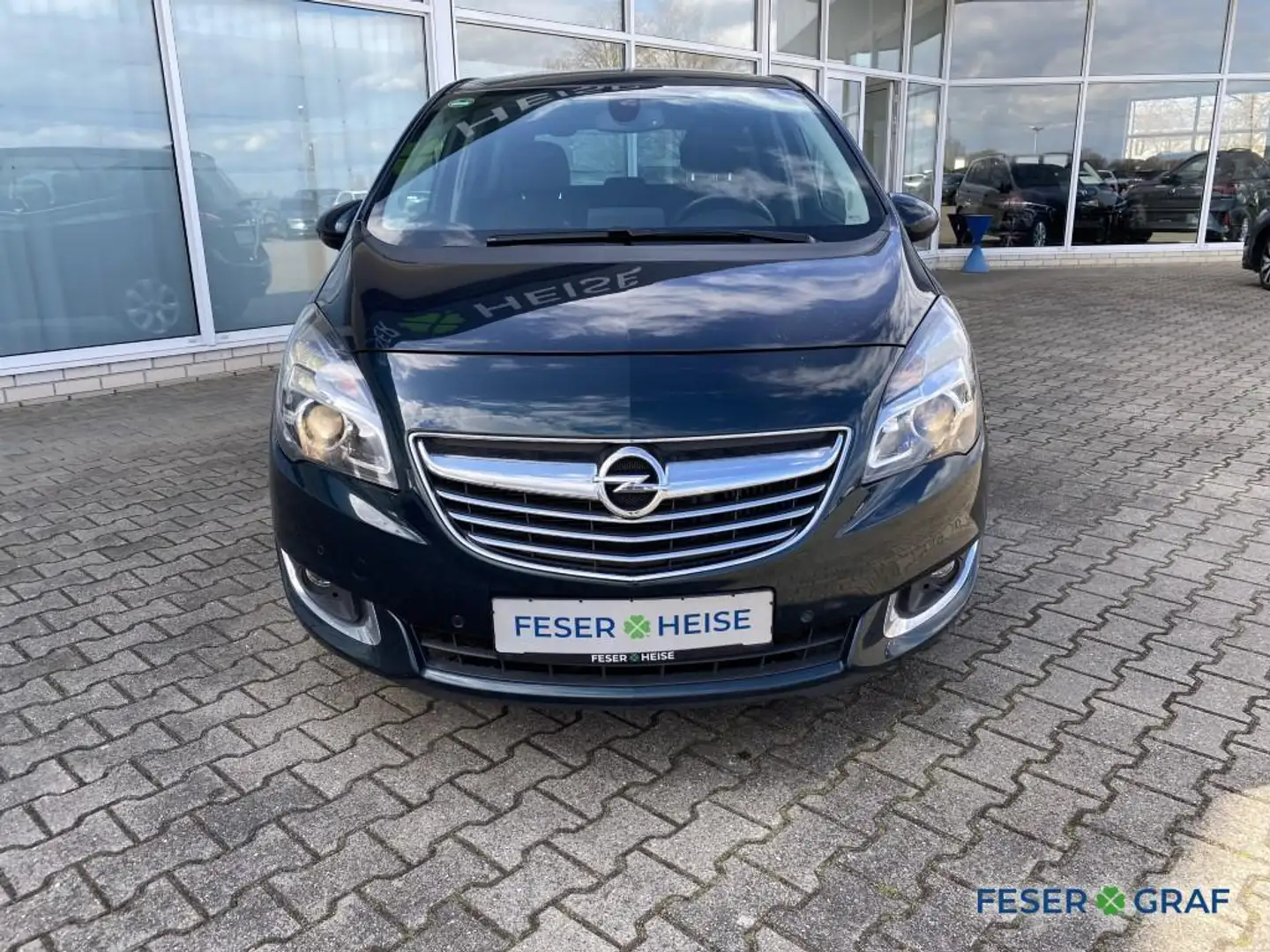 Opel Meriva B 1.4 Innovation Navi*PDC*RFK*SHZ Grün - 2