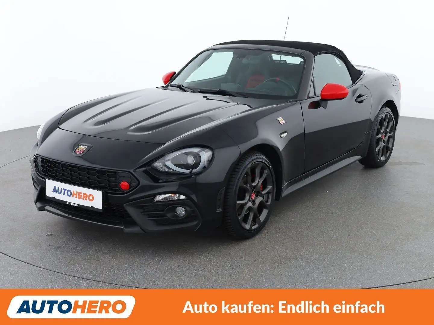 Abarth 124 Spider 1.4 Turbo Schwarz - 1