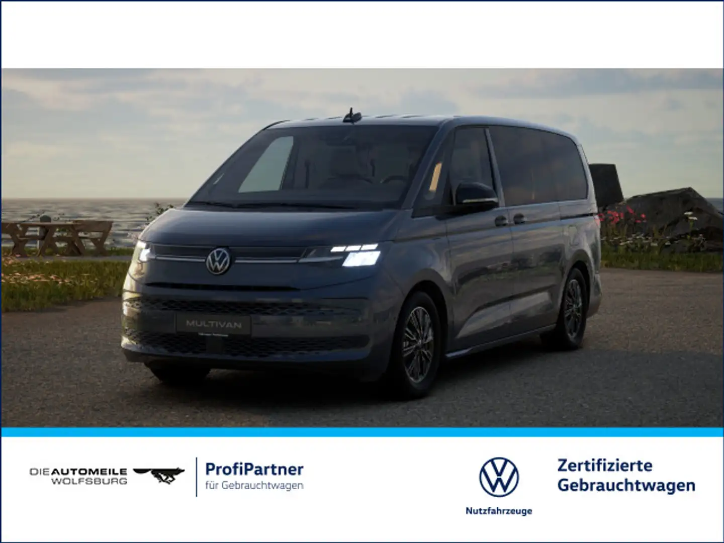 Volkswagen T7 Multivan T7 Multivan LÜ 1.5 eHybrid OPF 4Motion DSG Life Blau - 1