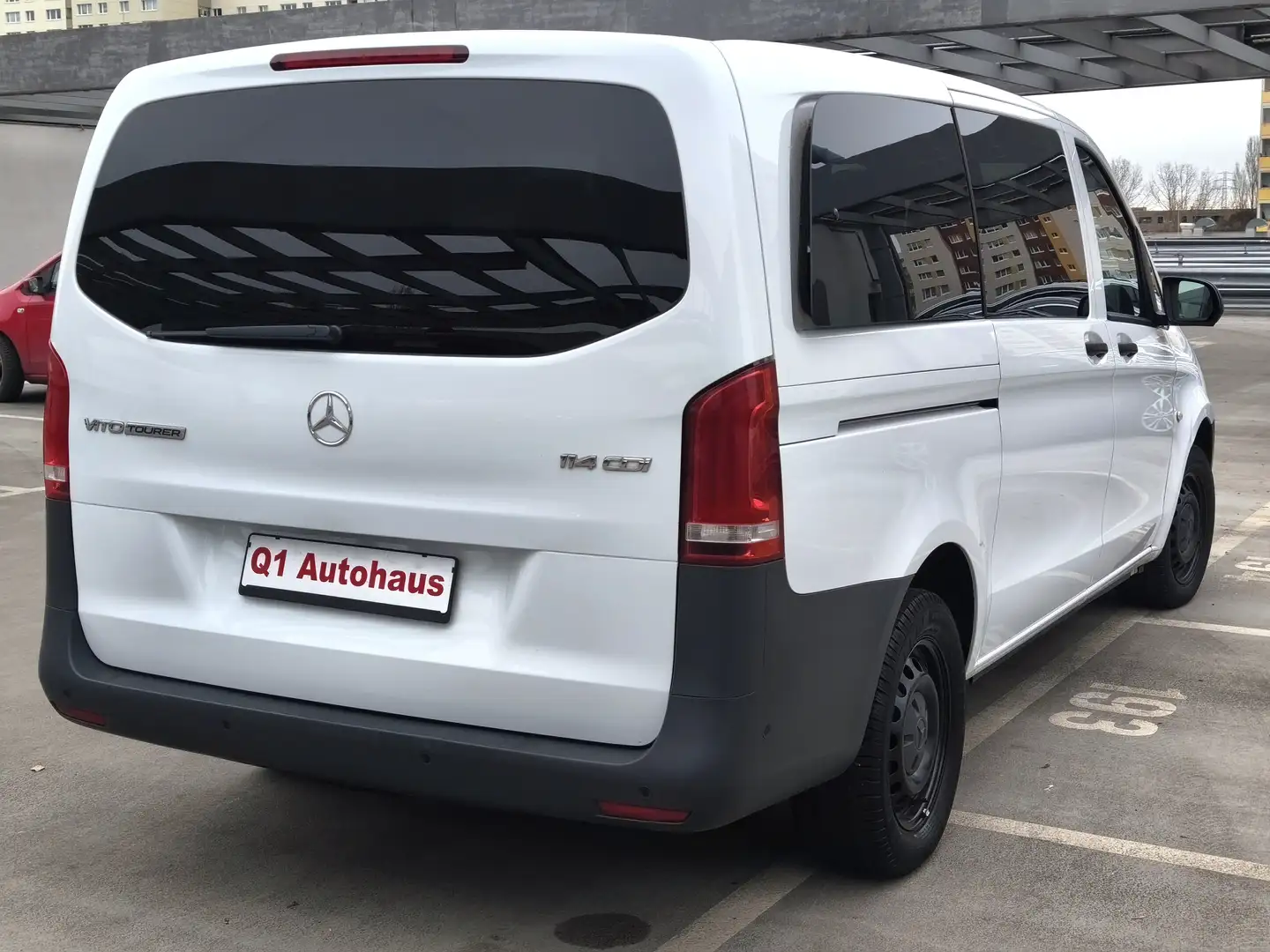 Mercedes-Benz Vito Tourer 114 Edition lang LED/SH/NAVI/KLIMA/5SITZER Weiß - 2