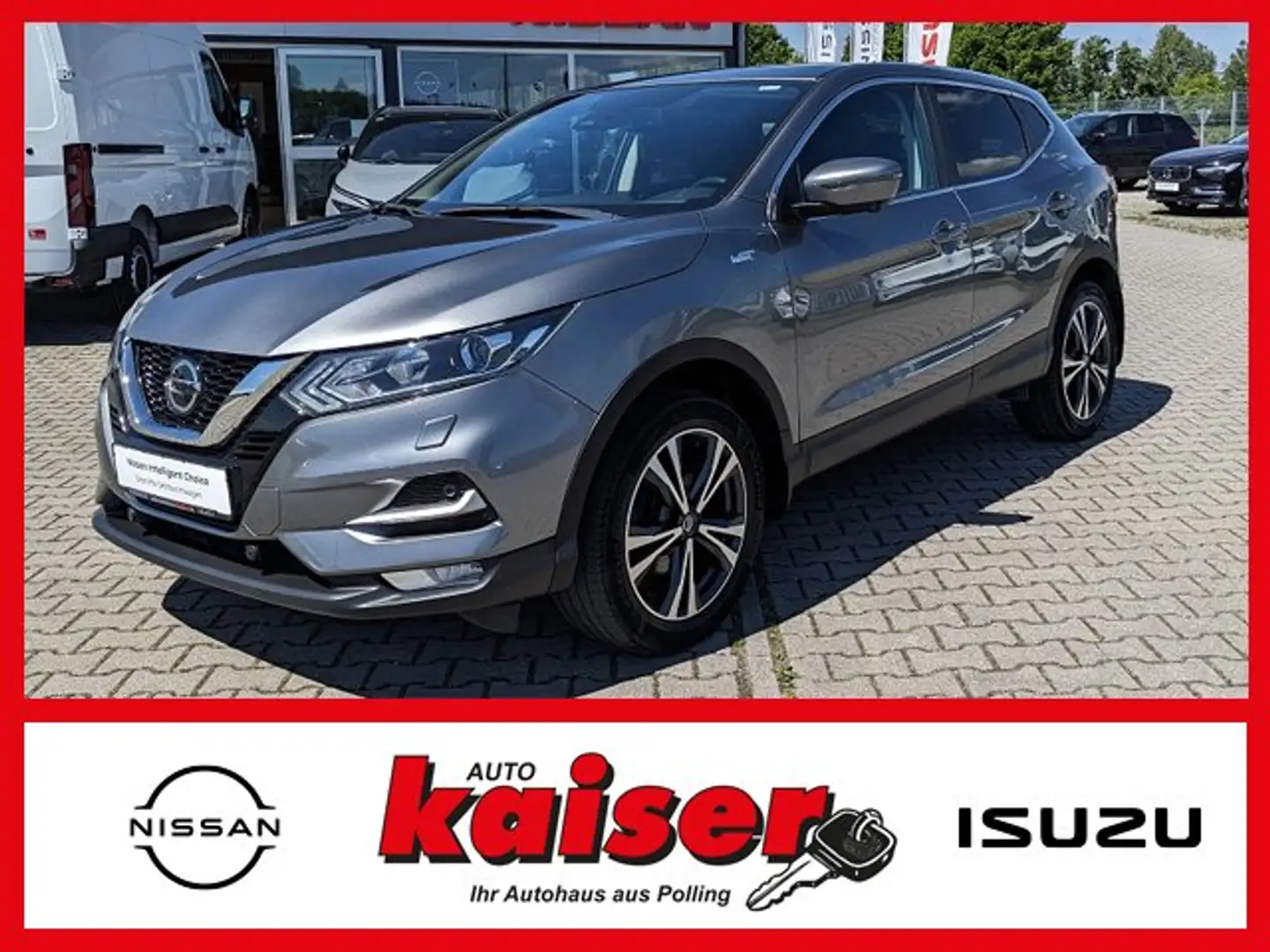 Nissan Qashqai 1.3 DIG-T N-CONNECTA Gris - 1