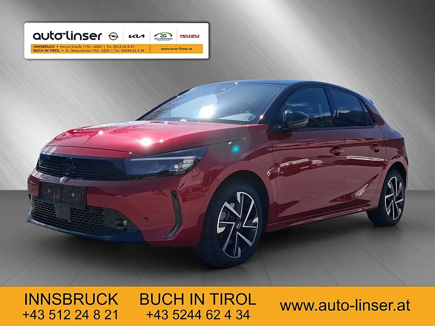 Opel Corsa 1,2 Direct Injection Turbo Euro 6.4 GS Aut. Rot - 1