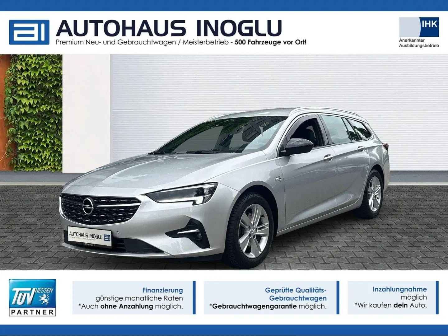 Opel Insignia 2.0 AT*Elegance*Navi*LED*Kam*SHZ Argent - 1