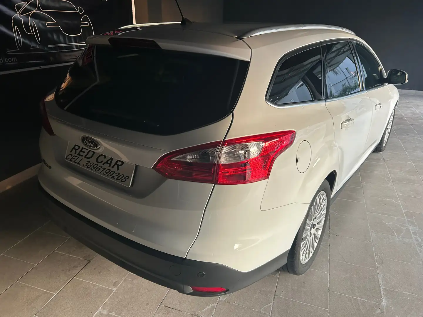 Ford Focus Focus III 2011 SW SW 1.6 tdci Titanium 115cv Bianco - 2