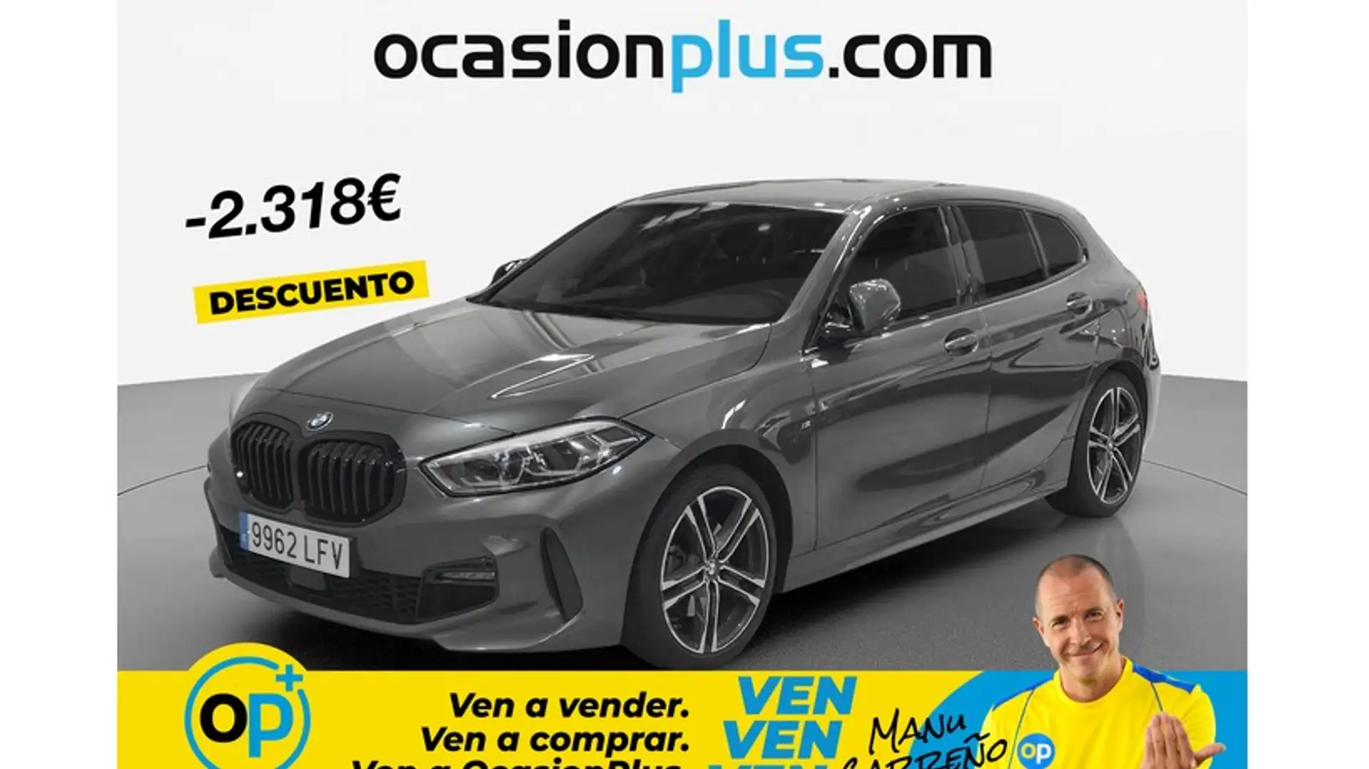 BMW 118 118dA Gris - 1
