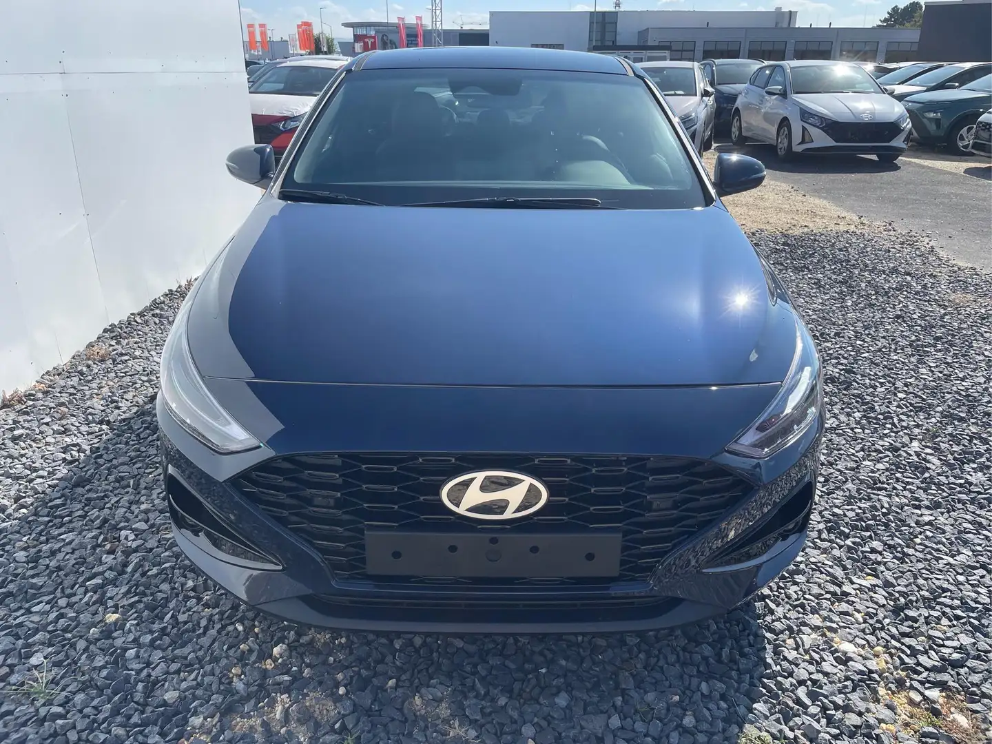 Hyundai i30 PREMIUM NAVI SHZ RFK LED Teilleder 1.5 T-GDi 10... Kék - 2