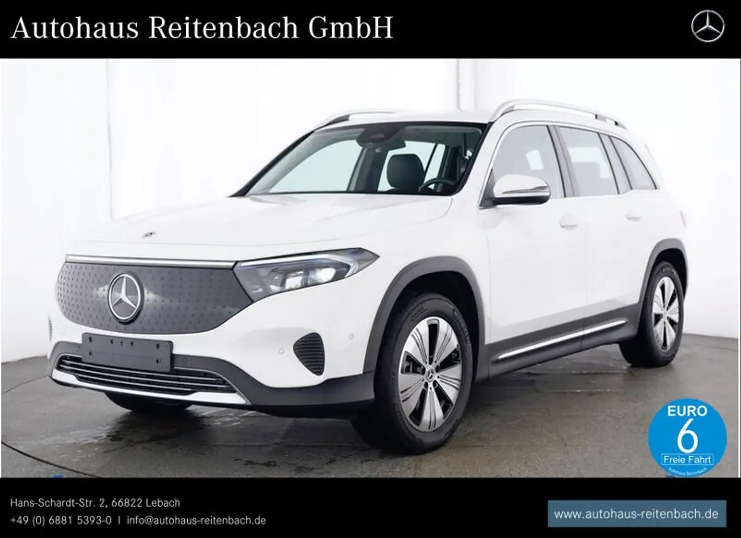 Mercedes-Benz EQB 300 EQB300 4M PROGRESSIVE+AHK KAMERA+TOTWI+LED+EASYP Weiß - 1
