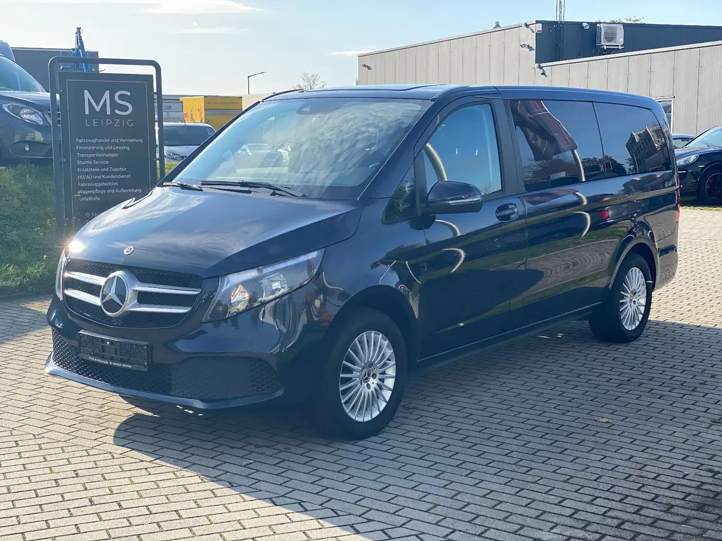 Mercedes-Benz V 250 d Edition lang 8xSitze Navi Kamera AHK Blau - 1