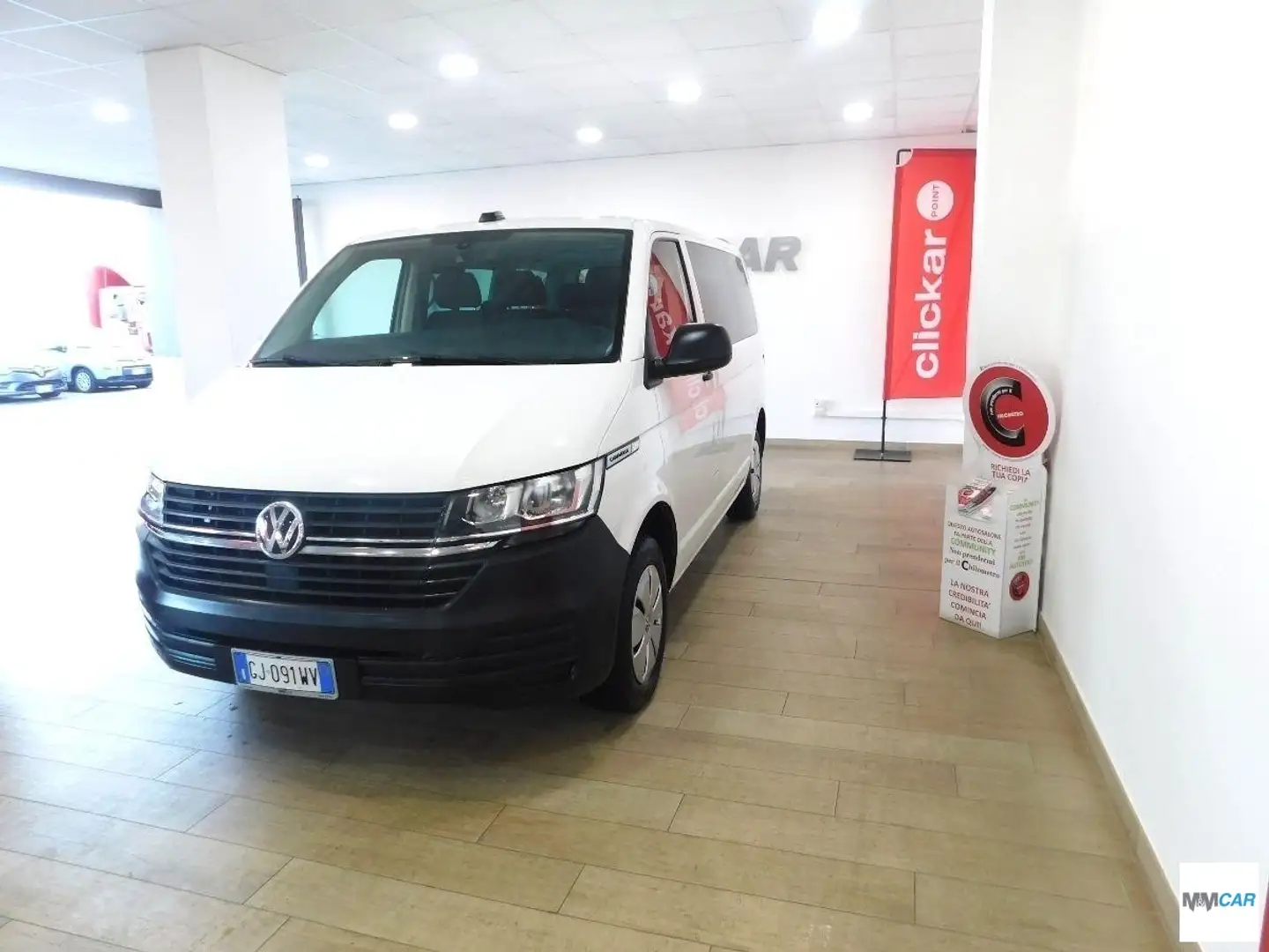 Volkswagen T6 Caravelle 2.0 TDI 110 CV T6 P.C. TRENDLINE Bianco - 2