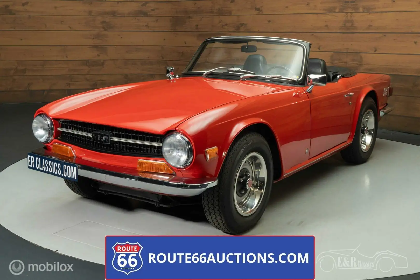 Triumph TR6 Cabriolet | Route 66 Auctions Rood - 2