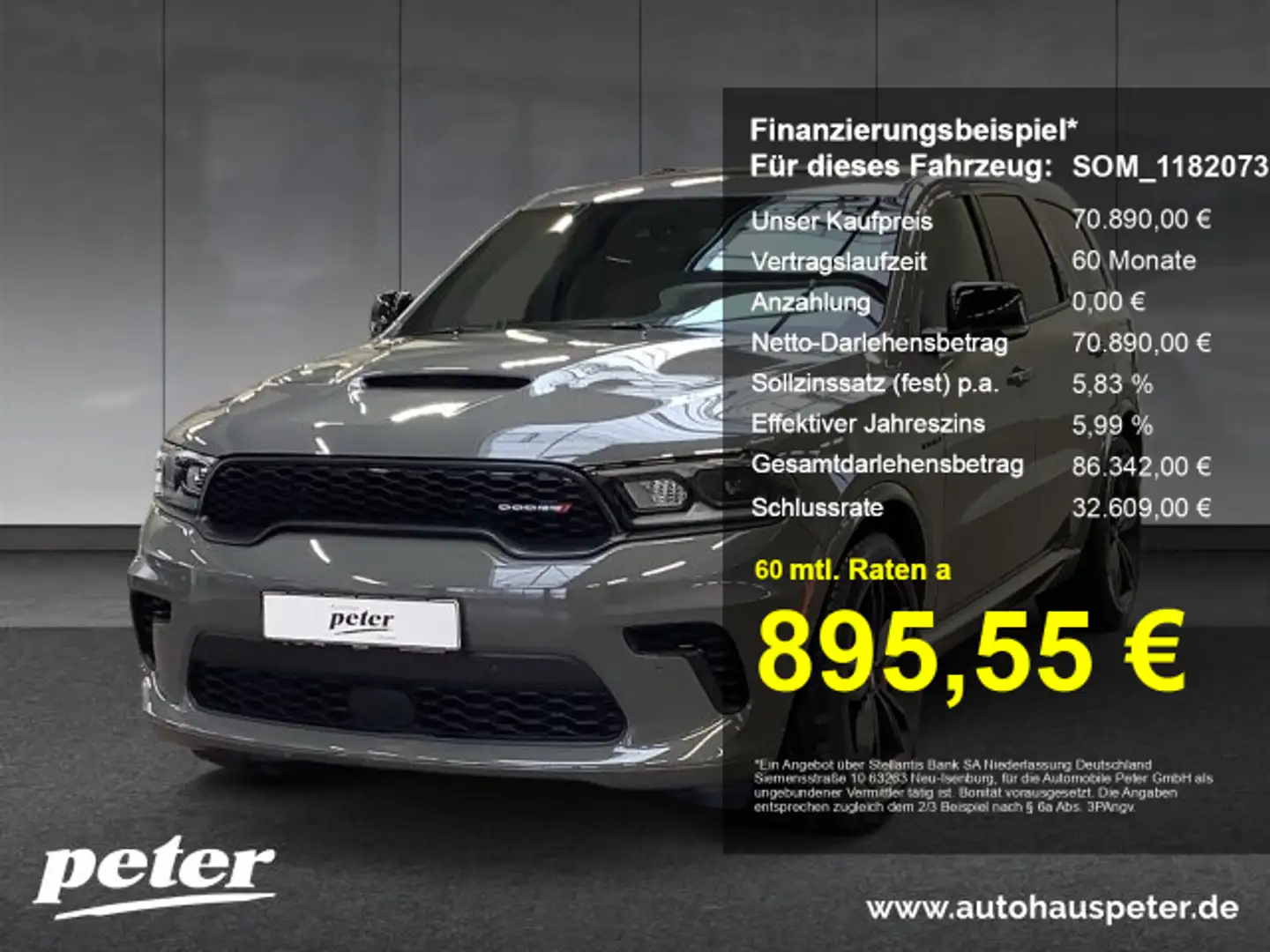 Dodge Durango Durango R/T Premium 5,7L V8 Tow N´Go Prins LPG Gri - 1