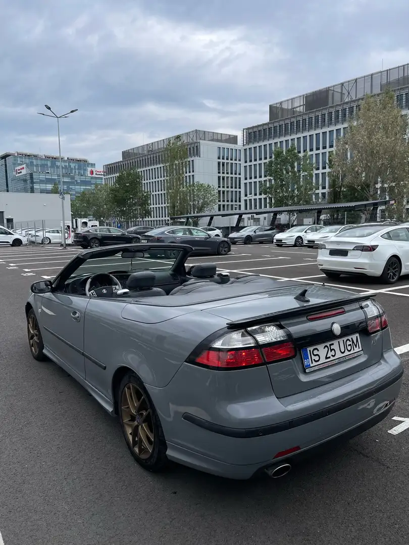 Saab 9-3 2.0 T Cabrio Aero Gris - 2