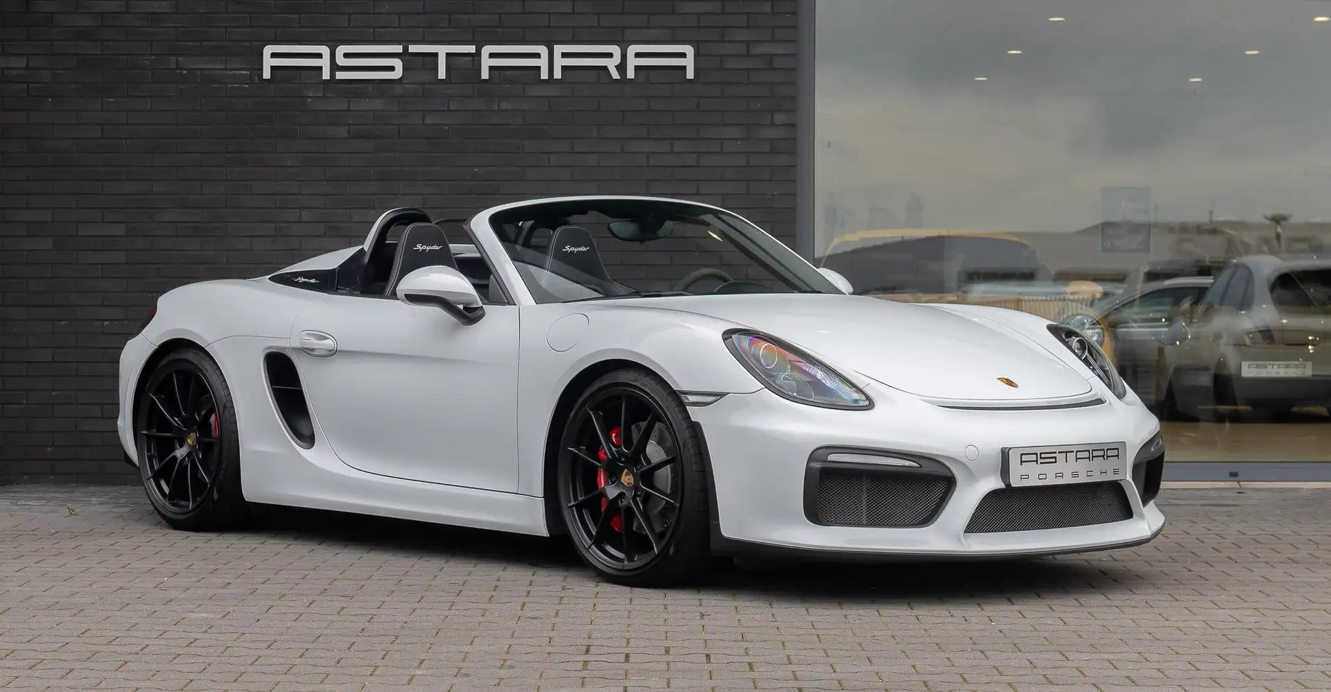 Porsche Boxster Spyder 3.8 Blanco - 1