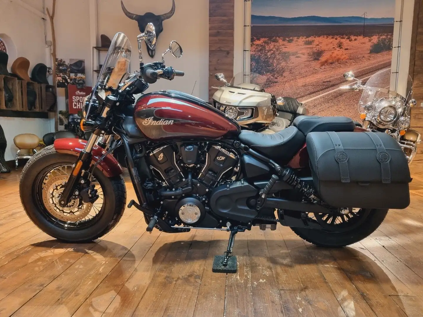 Indian Super Scout   100 Jahre  (1.000/2,99 %) Червоний - 1