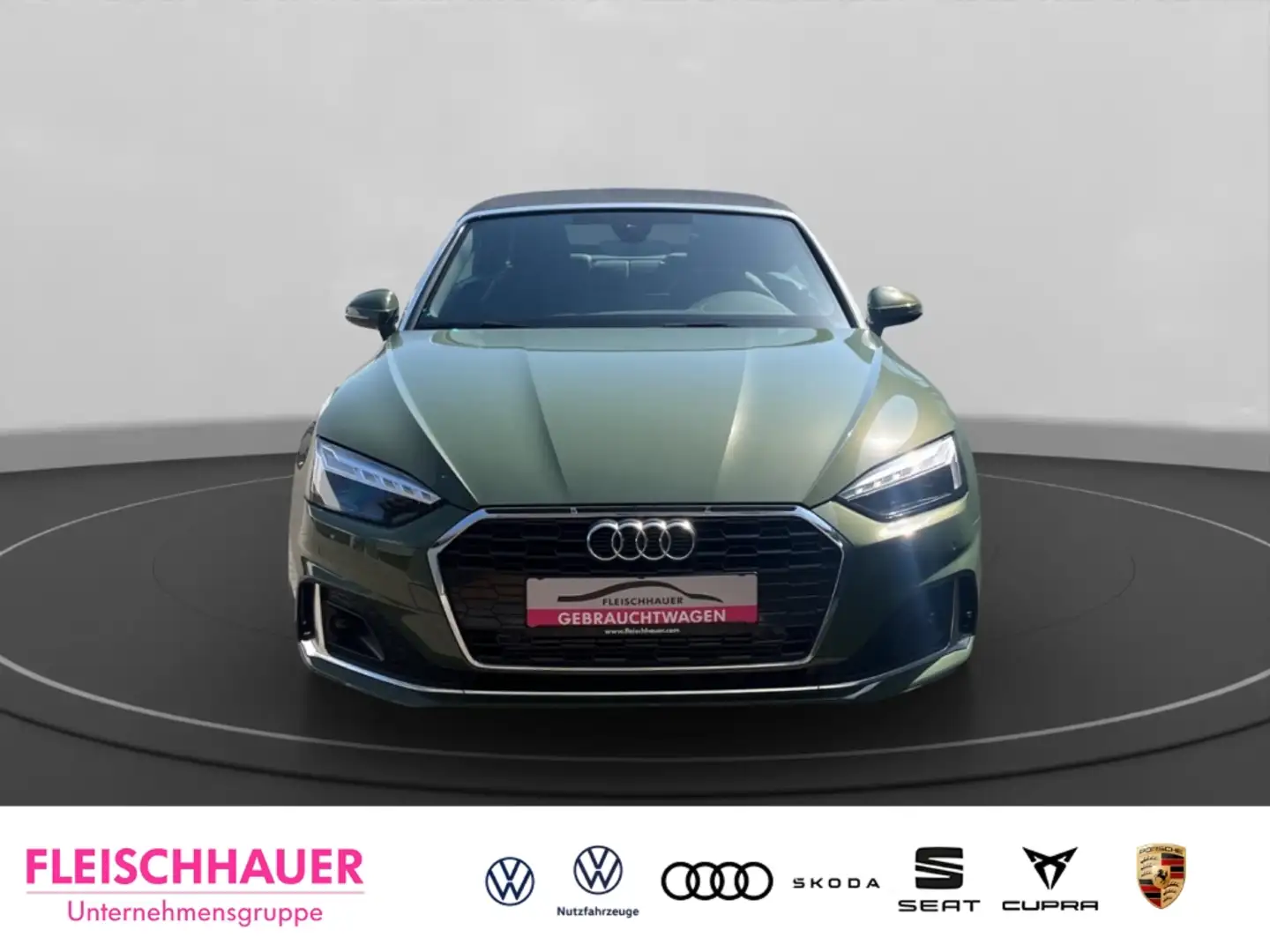 Audi A5 Cabriolet 40 TFSI advanced Matrix-LED Kamera Grün - 2