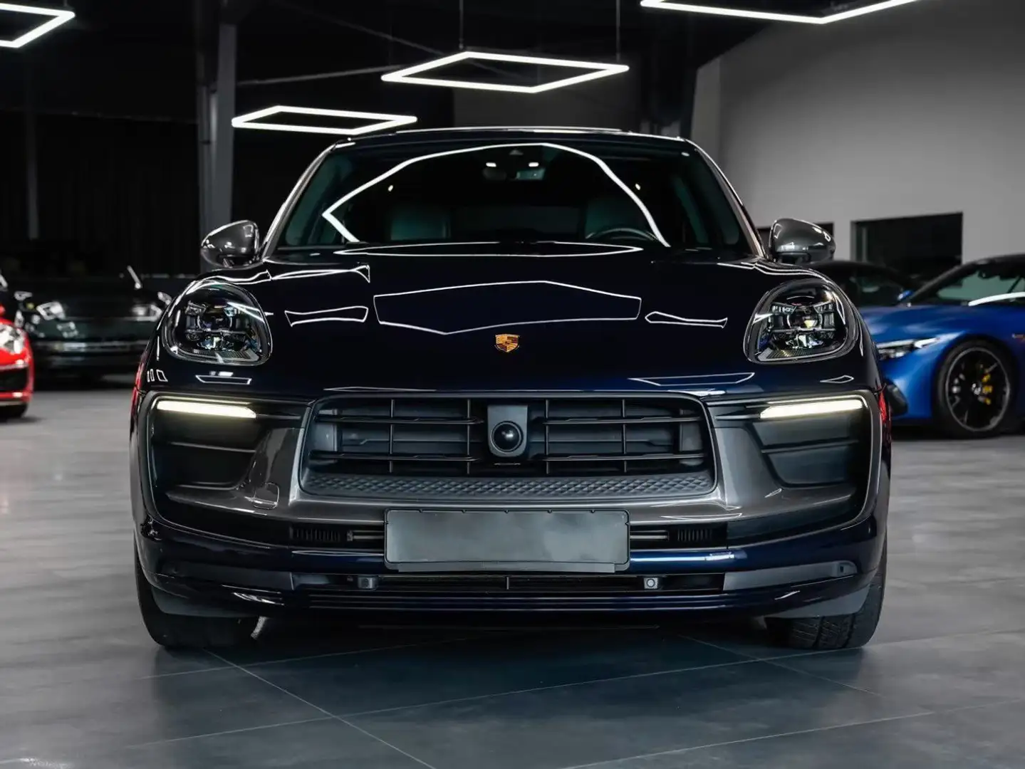 Porsche Macan 2.0 TURBO STRAFULL PDLS+/CHRONO/ASSIST/CONNECT/OPF Blu/Azzurro - 2