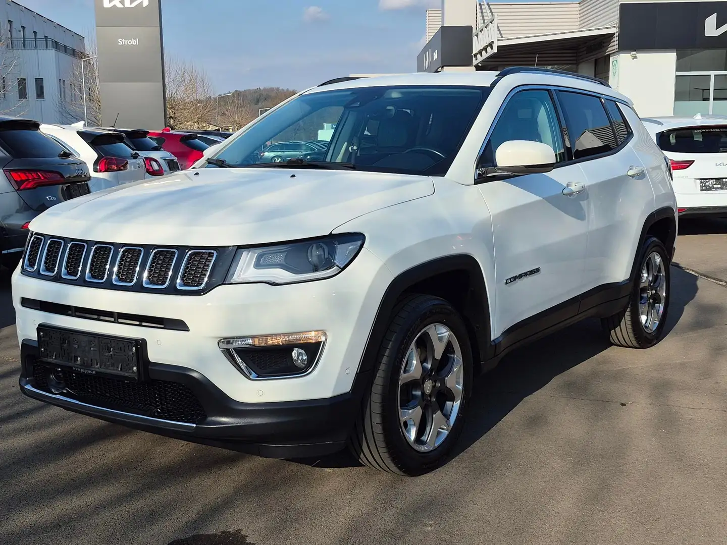 Jeep Compass Compass 2,0 MultiJet II AWD Limited Weiß - 1