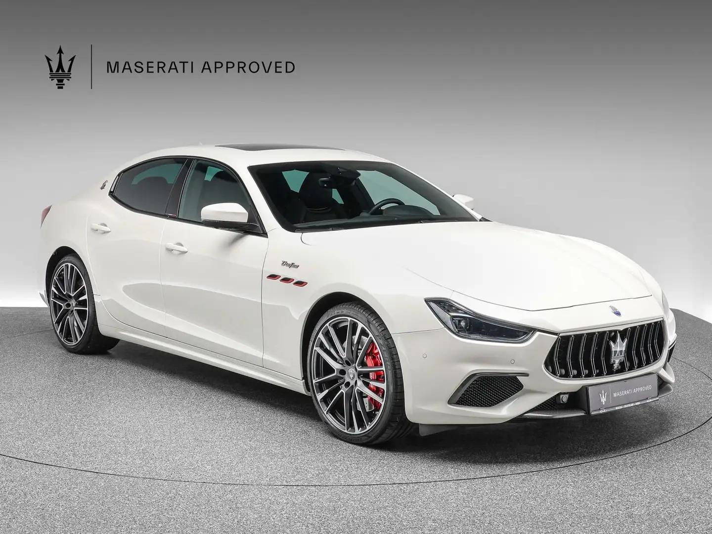 Maserati Ghibli Trofeo BIANCO ALPI + 1. HAND Weiß - 2