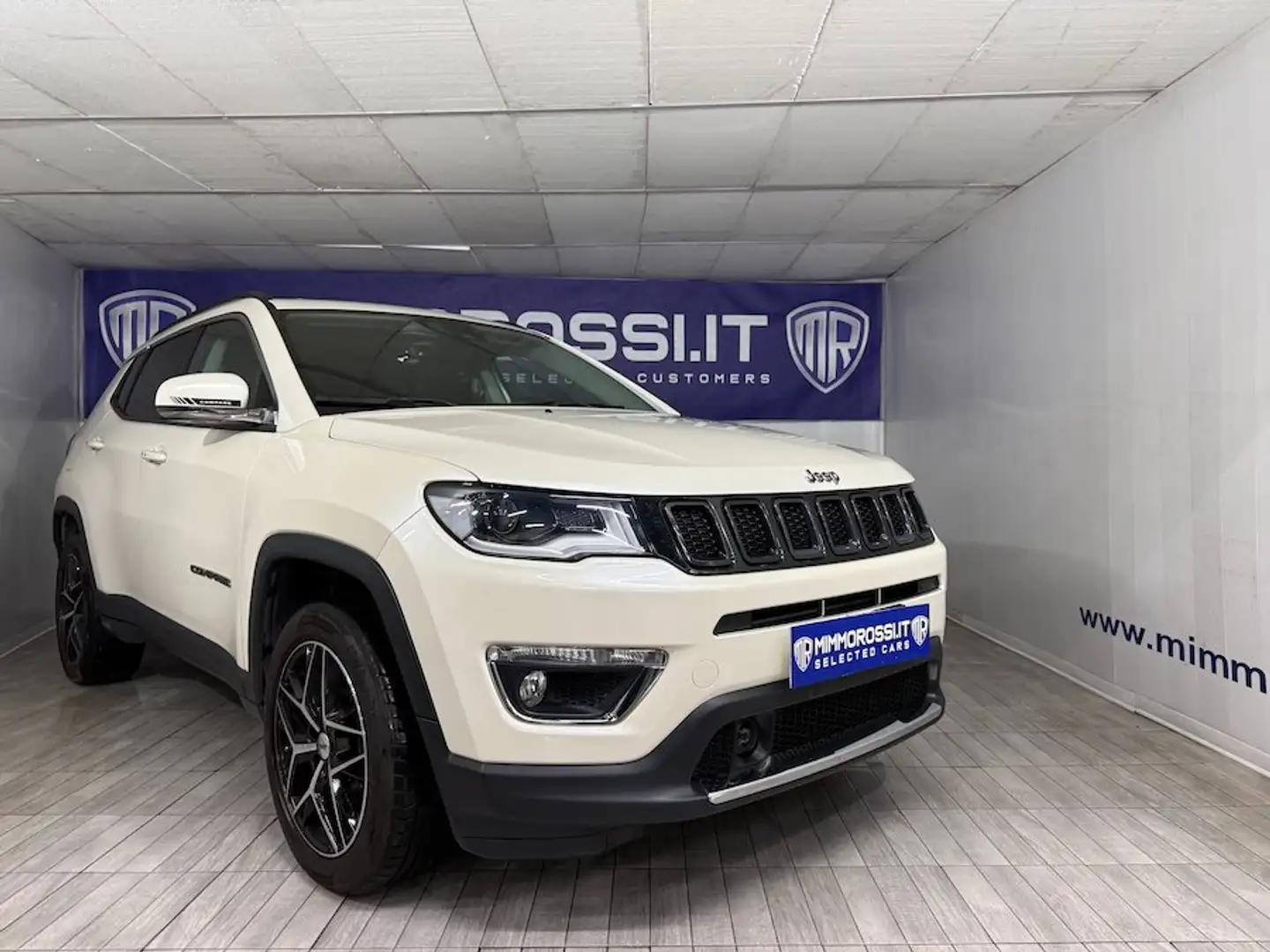 Jeep Compass 2.0 mjt Limited 4wd 140cv Automatica Blanc - 1
