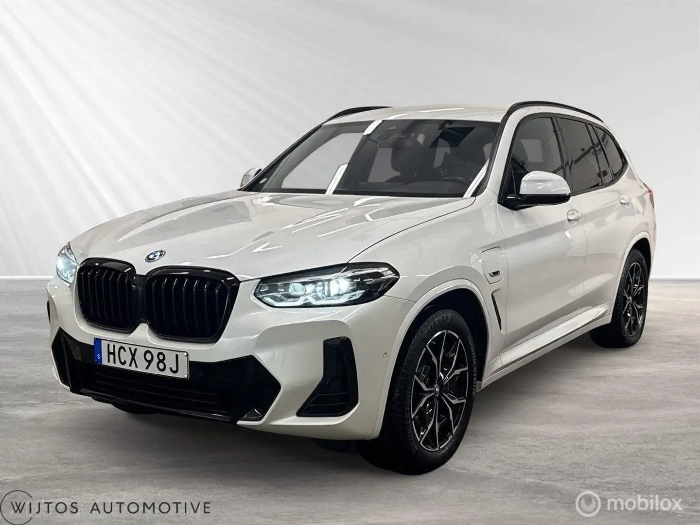 BMW X3 xDrive30e 292 pk M-Sport, trekhaak, navi, shadow l Blanc - 1