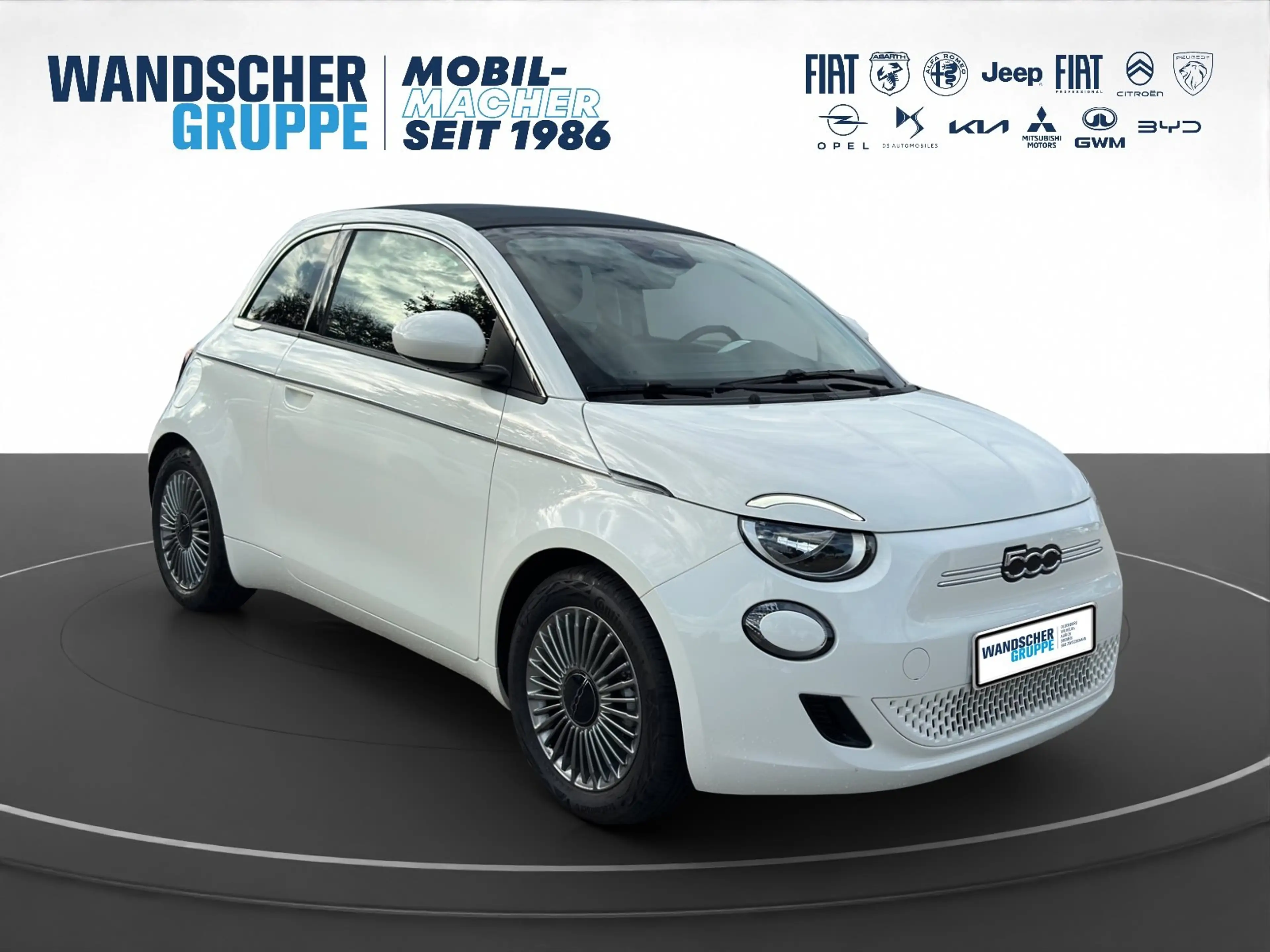Fiat 500e Cabrio CARPLAY KLIMAA LKA — photo 8