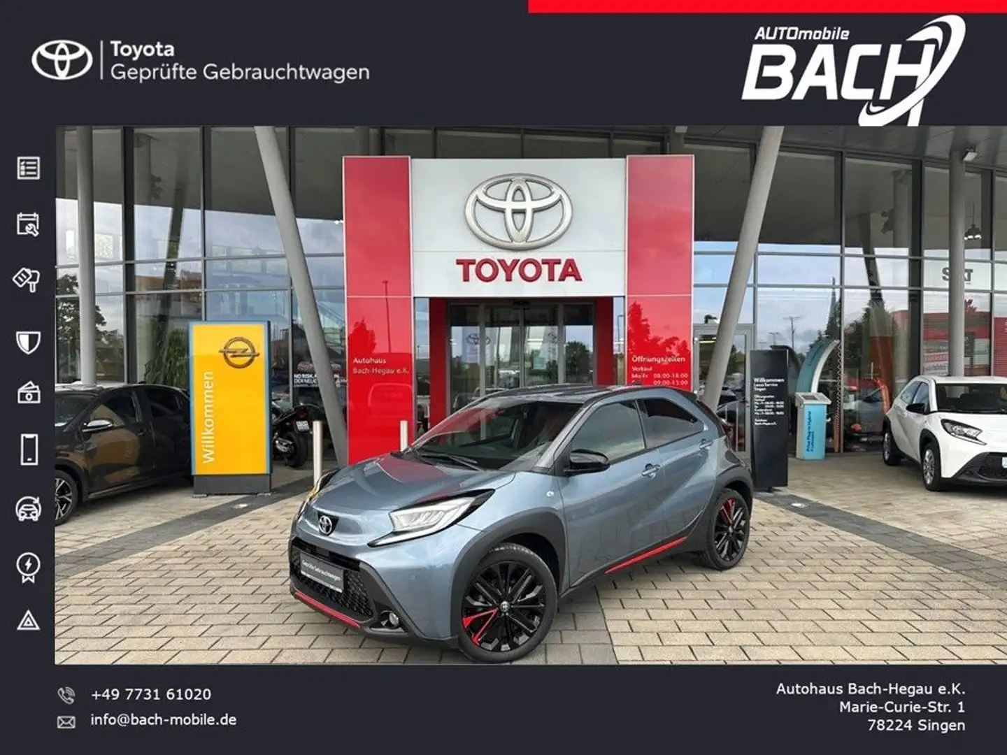 Toyota Aygo X 1.0 Undercover, AUTOMATIK, NAVI, JBL, LED Grau - 1