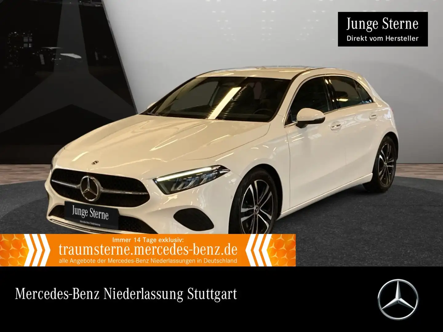 Mercedes-Benz A 200 PROGRESSIVE+LED+KAMERA+KEYLESS+7G Blanc - 1