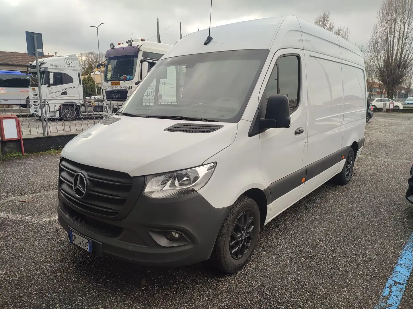 Mercedes-Benz Sprinter 315 CDI F37/35 t.alto p.m. Weiß - 1