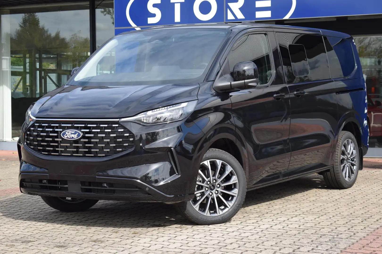 Ford Tourneo Custom L1H1 Titanium X Vollausstattung Nero - 2