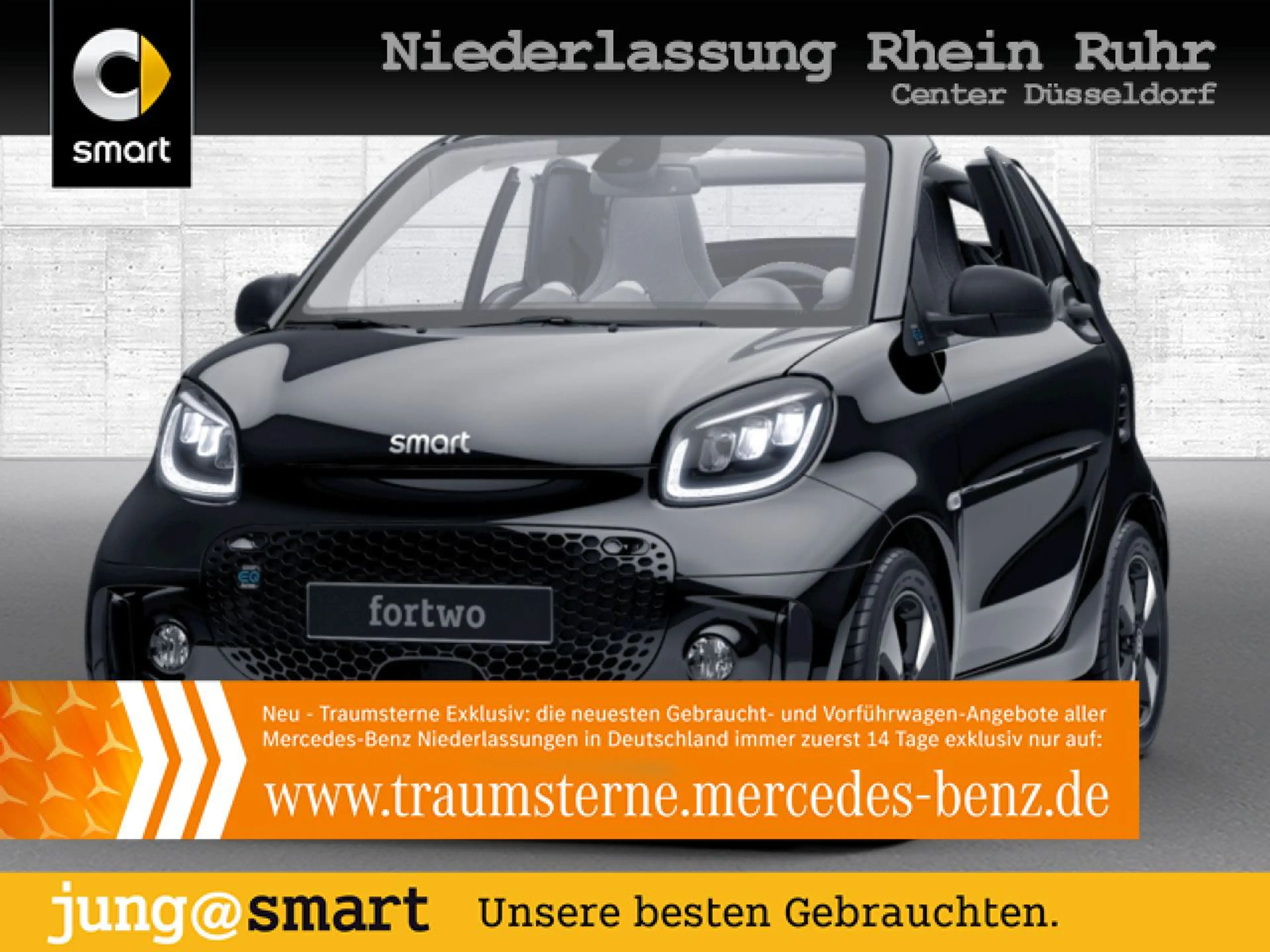 smart forTwo cabrio 60kWed passion SHZ PDC+Kamera Tempom