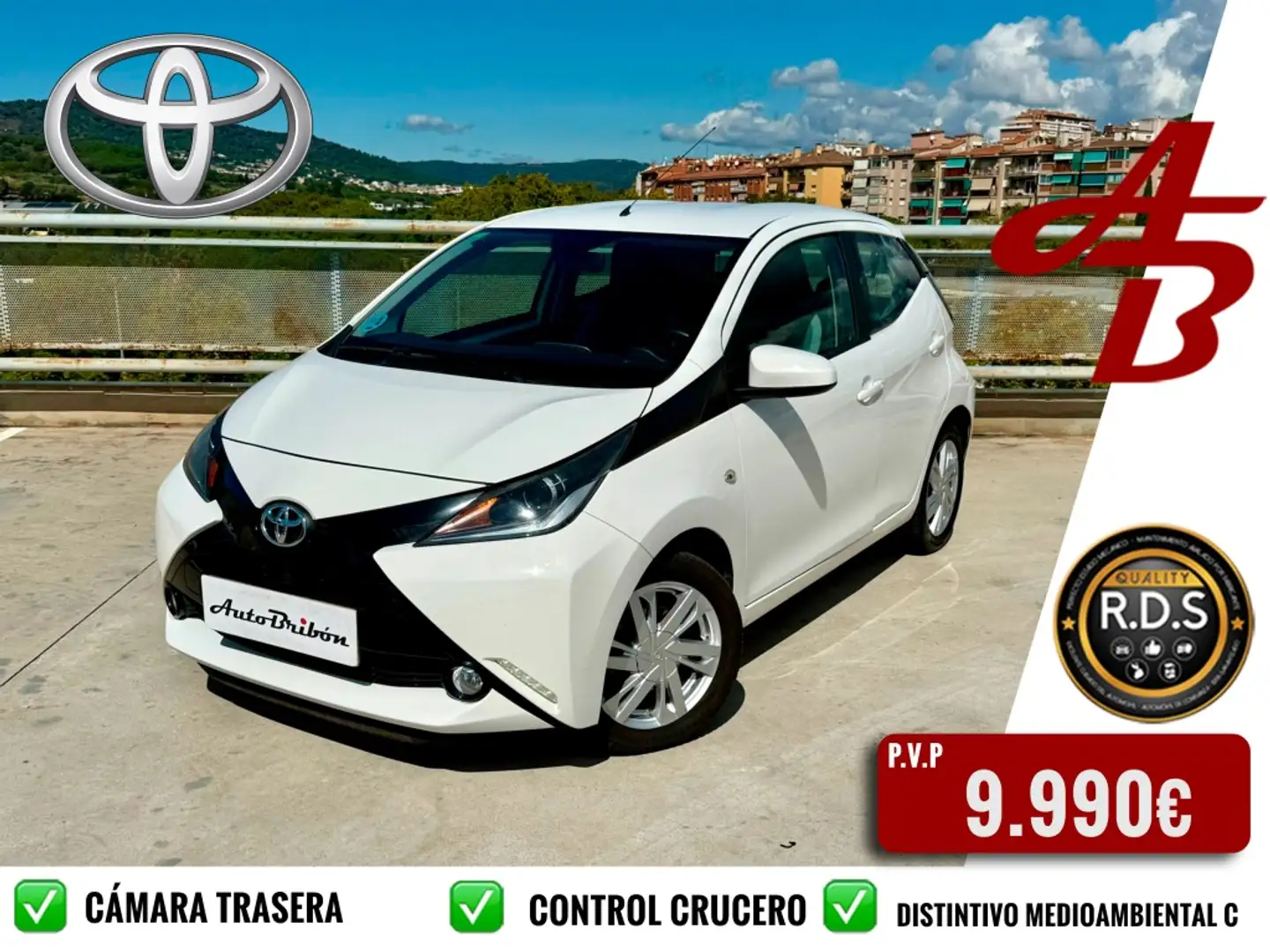 Toyota Aygo 1.0 VVT-i x-play Weiß - 1