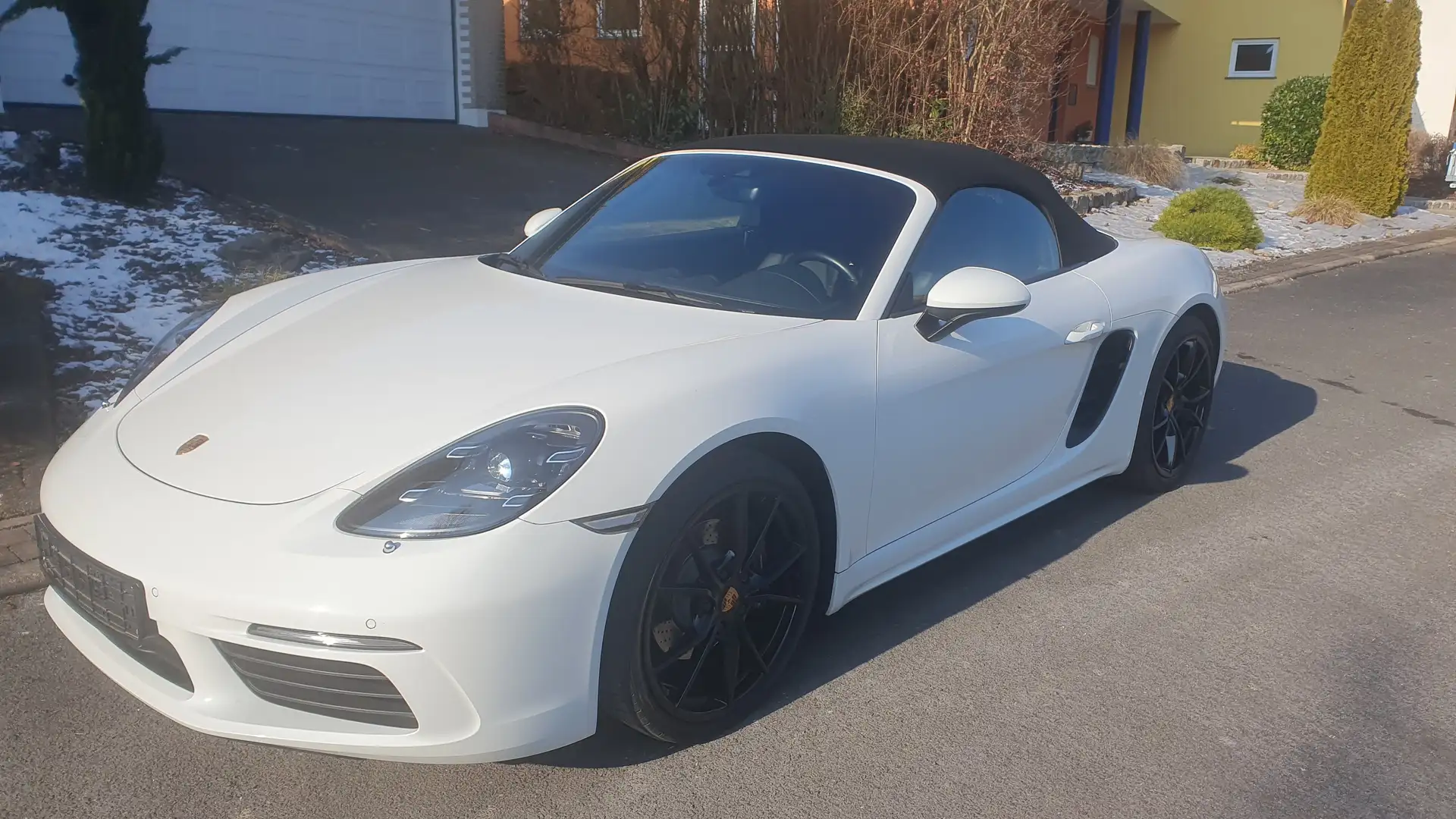 Porsche Boxster PDK, Sportabgasanlage Weiß - 1