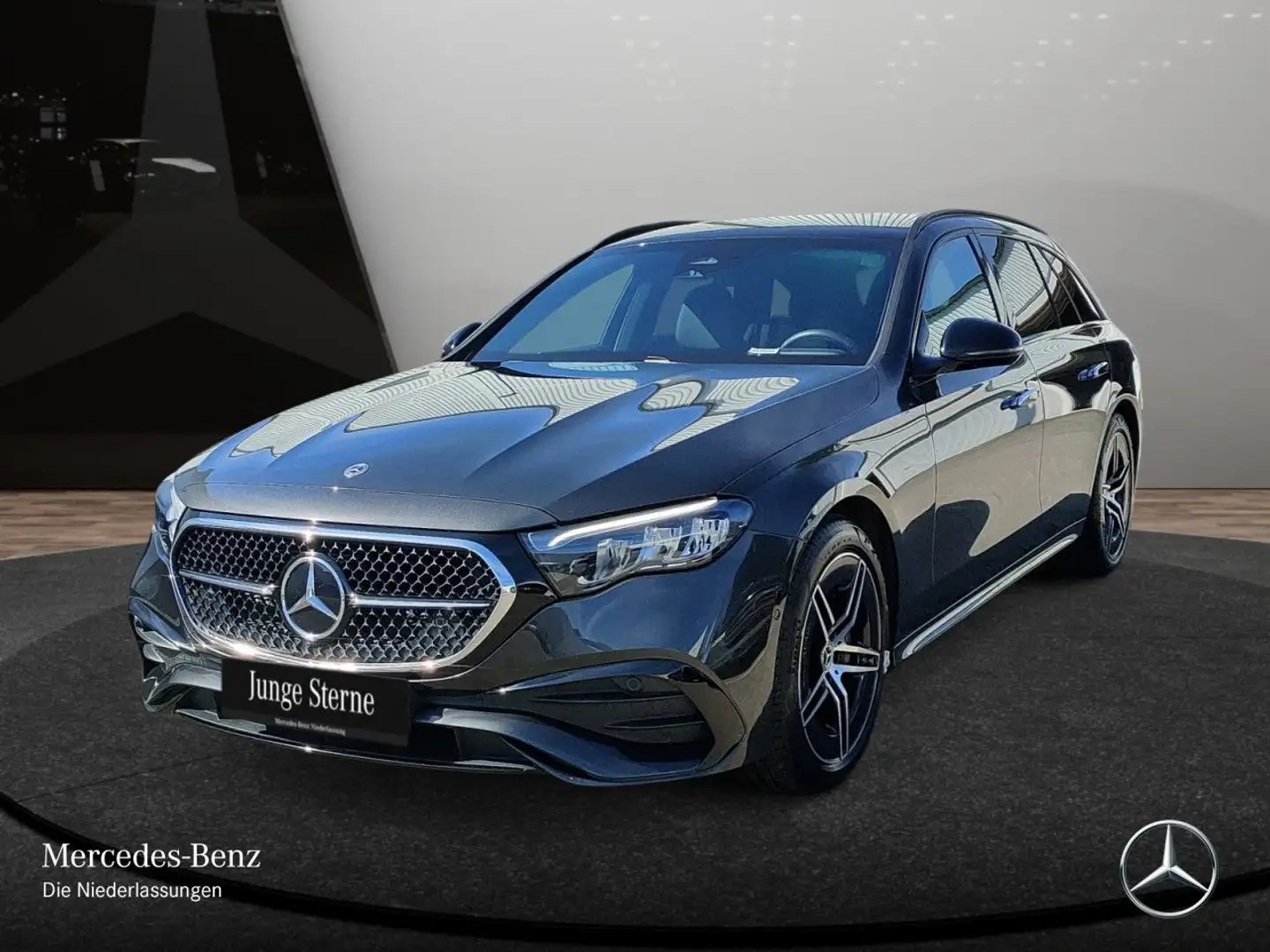 Mercedes-Benz E 200 T AMG Distr. LED Night Kamera Spurhalt-Ass Grigio - 2
