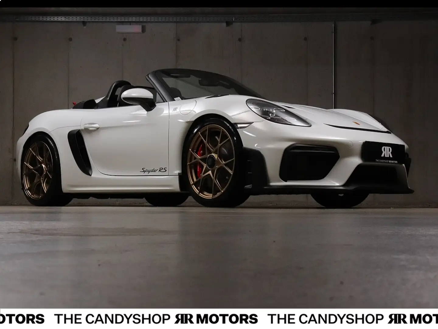 Porsche 718 Spyder RS *Ö_1Besitz*Bestpreis*Ein_Traum* Blanc - 2