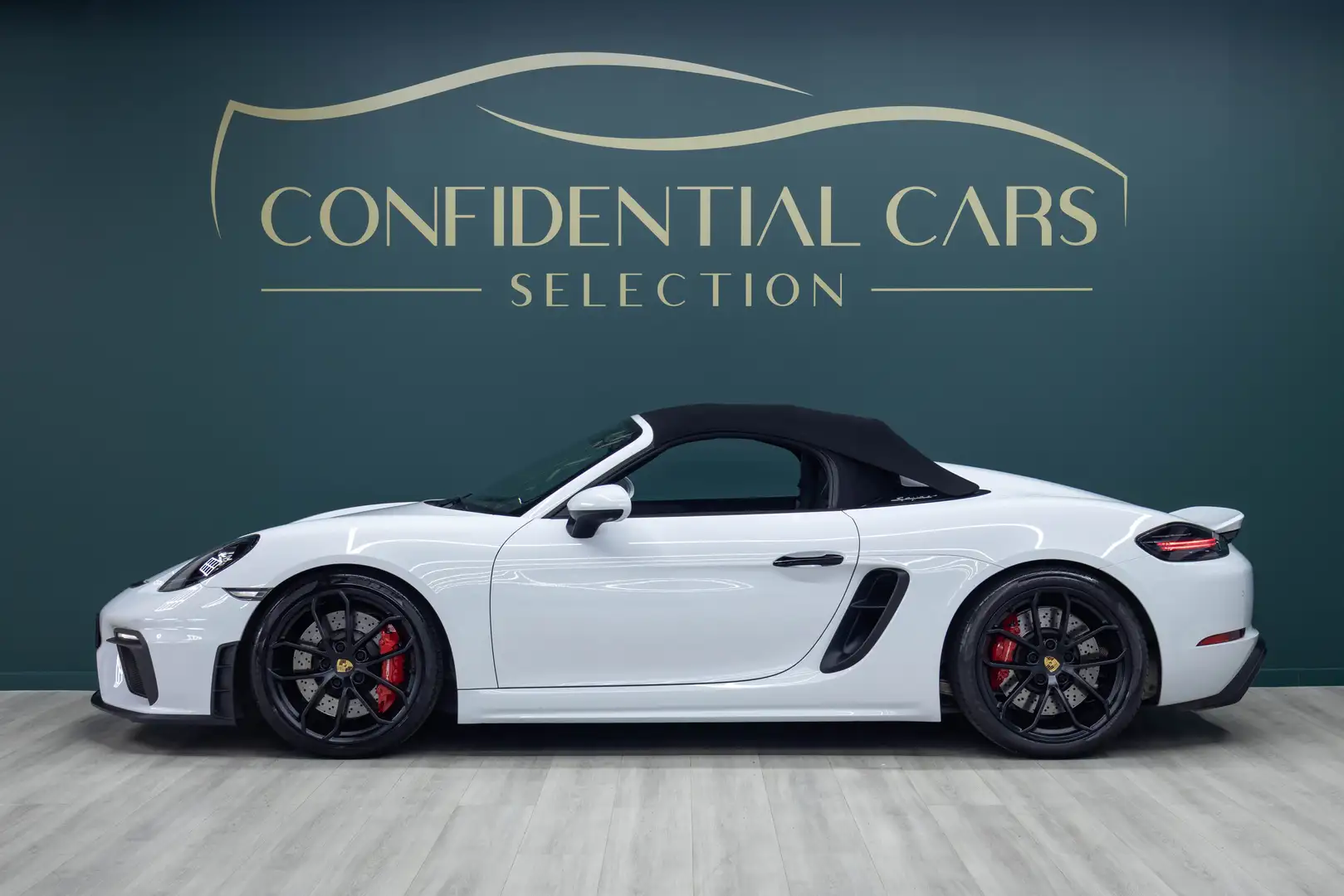 Porsche 718 Spyder Spyder 4.0 | 1ère Main | Chrono | Apple CarPlay Blanco - 2