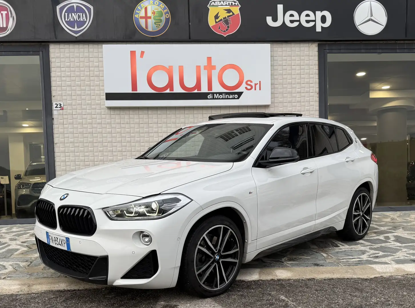 BMW X2 X2 xdrive20d Msport X TETTO FULL!!! Blanc - 1