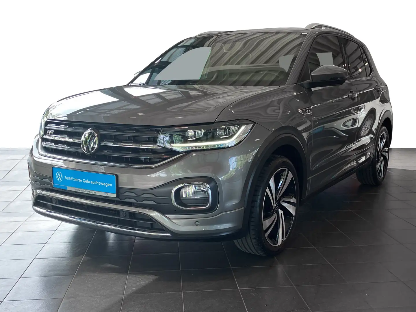Volkswagen T-Cross 1.0 TSI Style DSG Klima LED Rückfahrkame Grau - 2