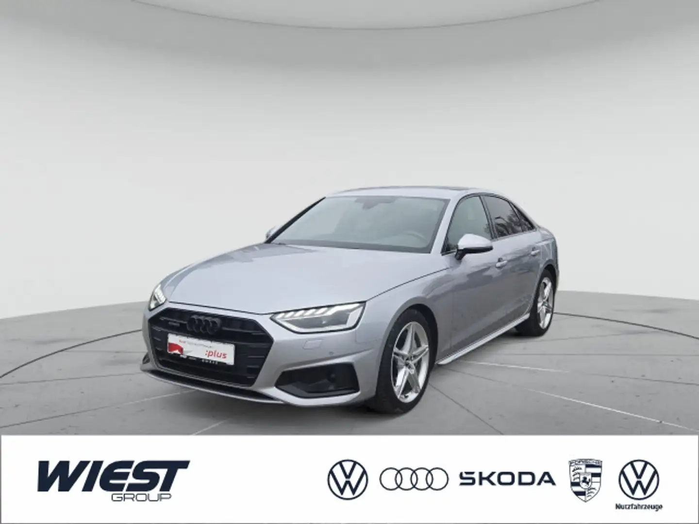 Audi A4 advanced 50 TDI qu. tiptr. MATRIX/2xPDC/NAVI/ Argent - 1