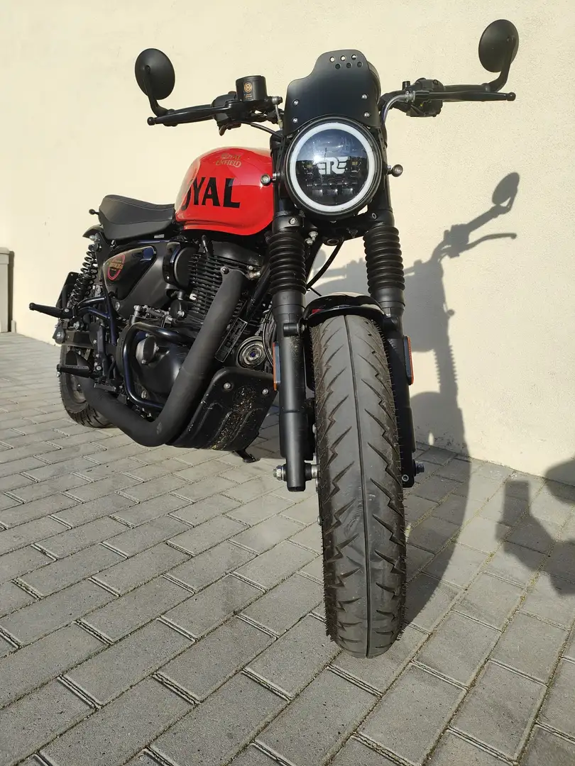 Royal Enfield hunter 350 Rojo - 1