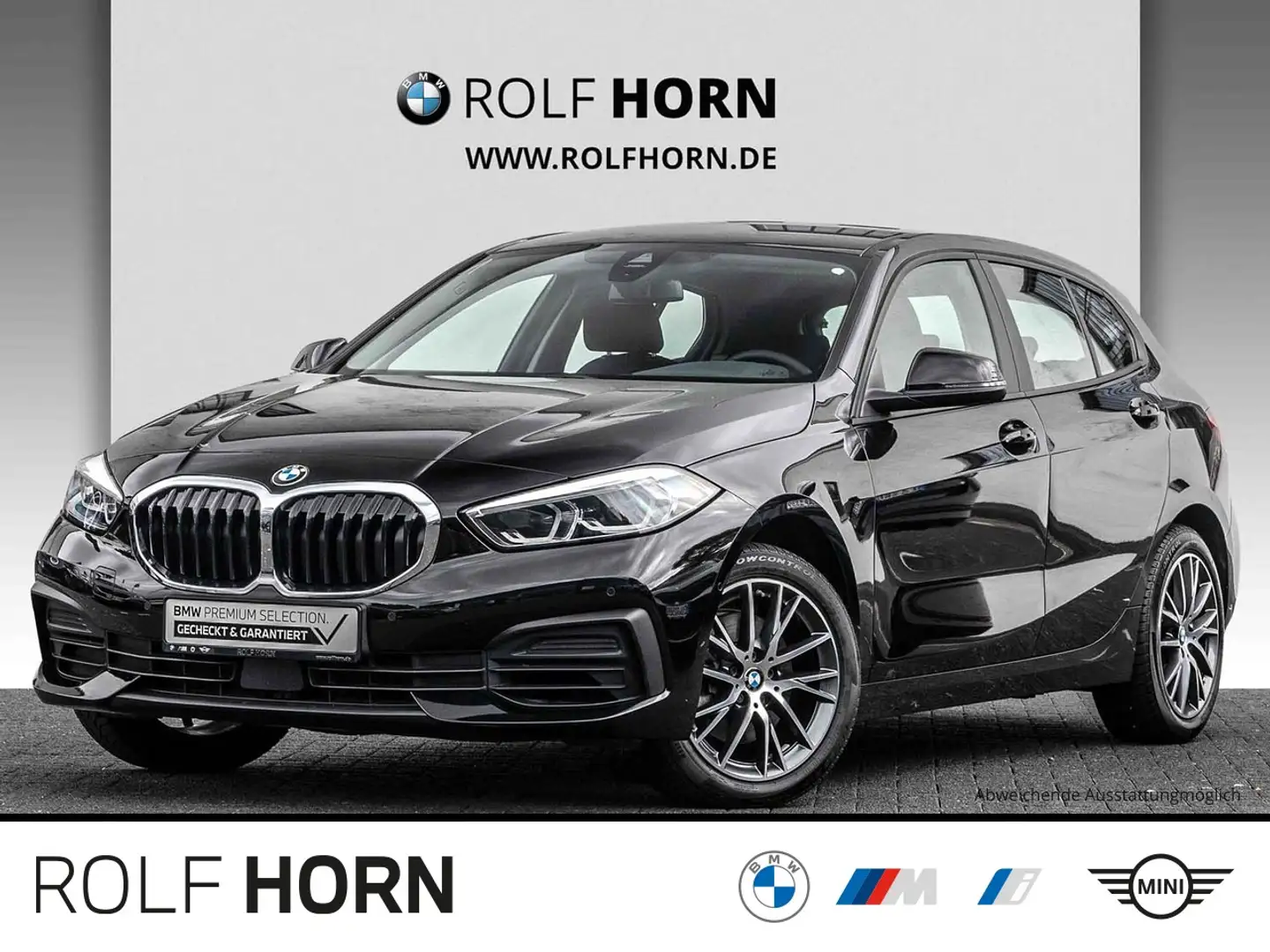 BMW 116 i Advantage Navi Klima LED DAB PDC SHZ 17" Nero - 1