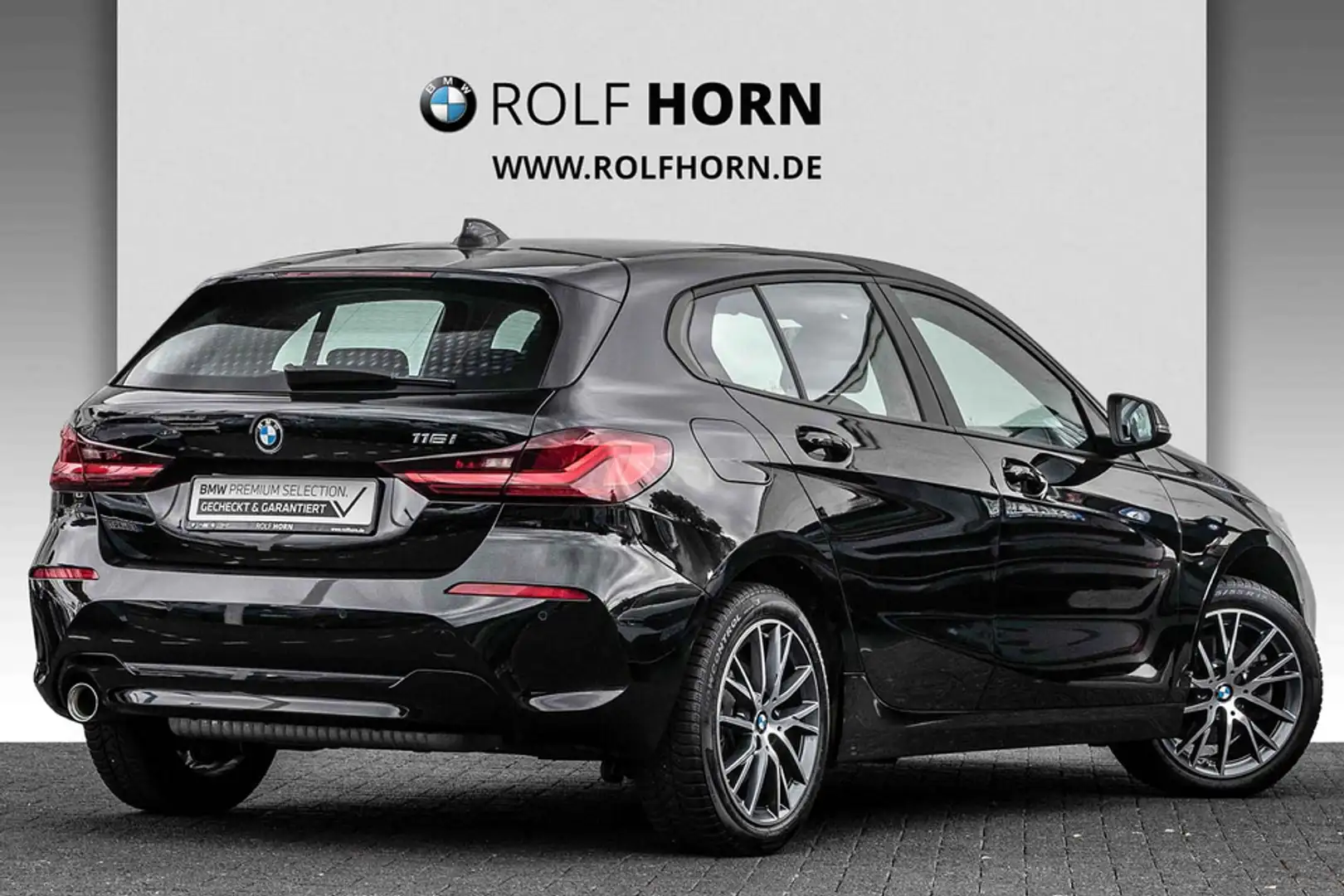 BMW 116 i Advantage Navi Klima LED DAB PDC SHZ 17" Nero - 2