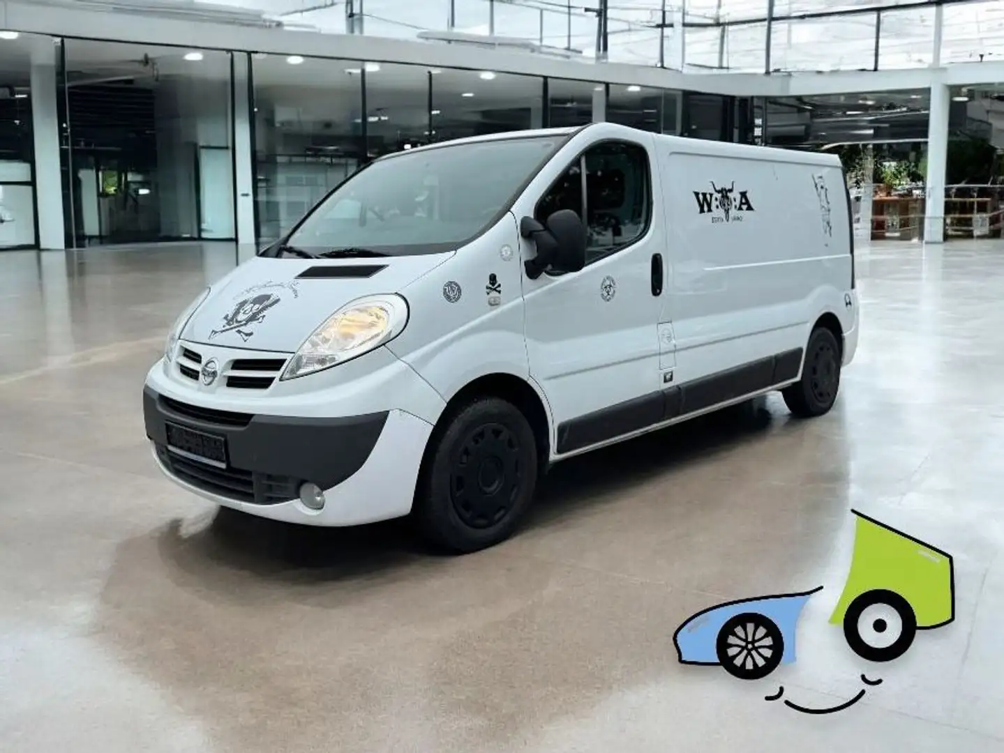 Nissan Primastar Kombi L2H1 2.9t/PDC/Tempomat/Klima Blanc - 1