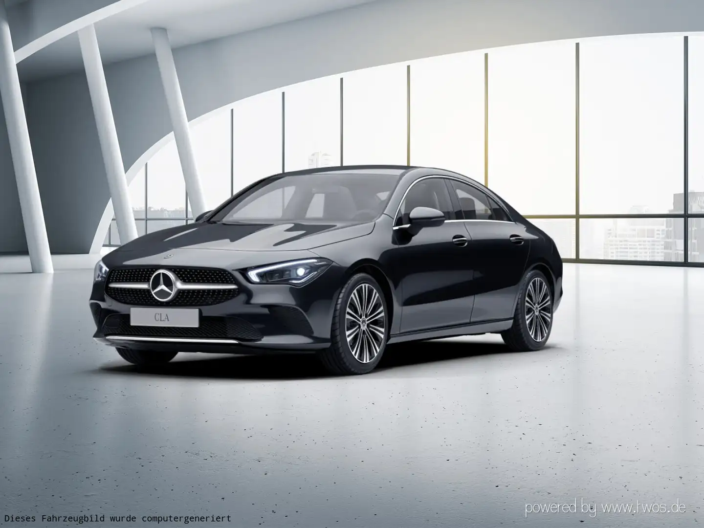 Mercedes-Benz CLA 250 CLA 250e Coupé Progressive Ambiente Cam Multibeam Zwart - 2