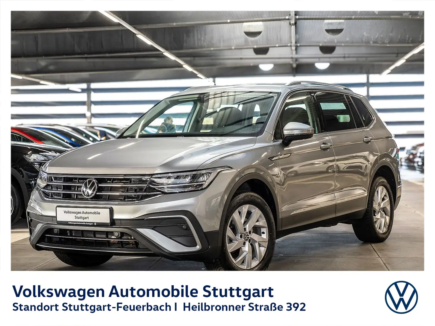 Volkswagen Tiguan Allspace Life 2.0 TDI DSG 7-Sitze  Navi Silber - 1