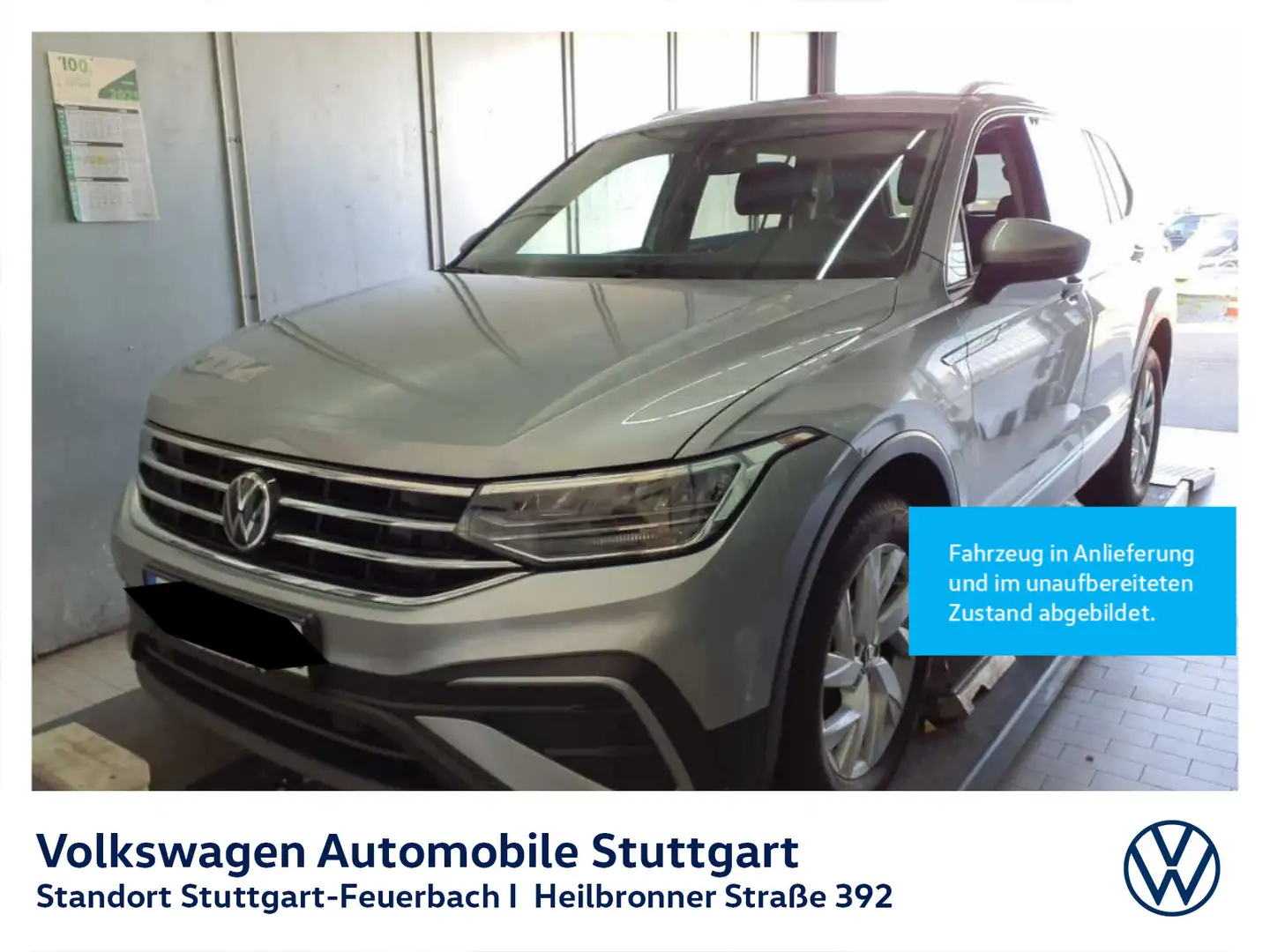 Volkswagen Tiguan Allspace Life 2.0 TDI DSG 7-Sitze Navi Silber - 1