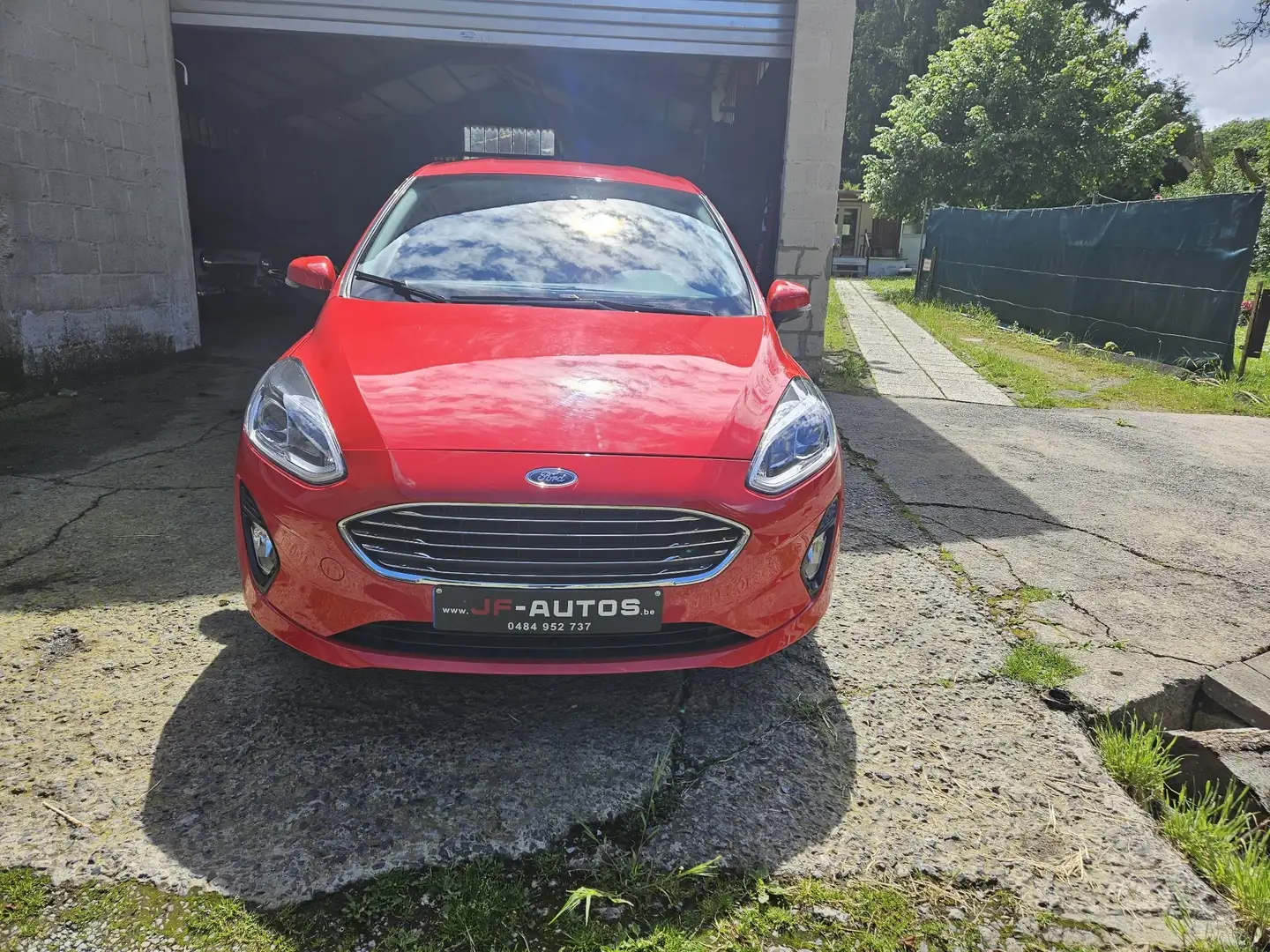 Ford Fiesta 1.0 EcoBoost MHEV Rouge - 1