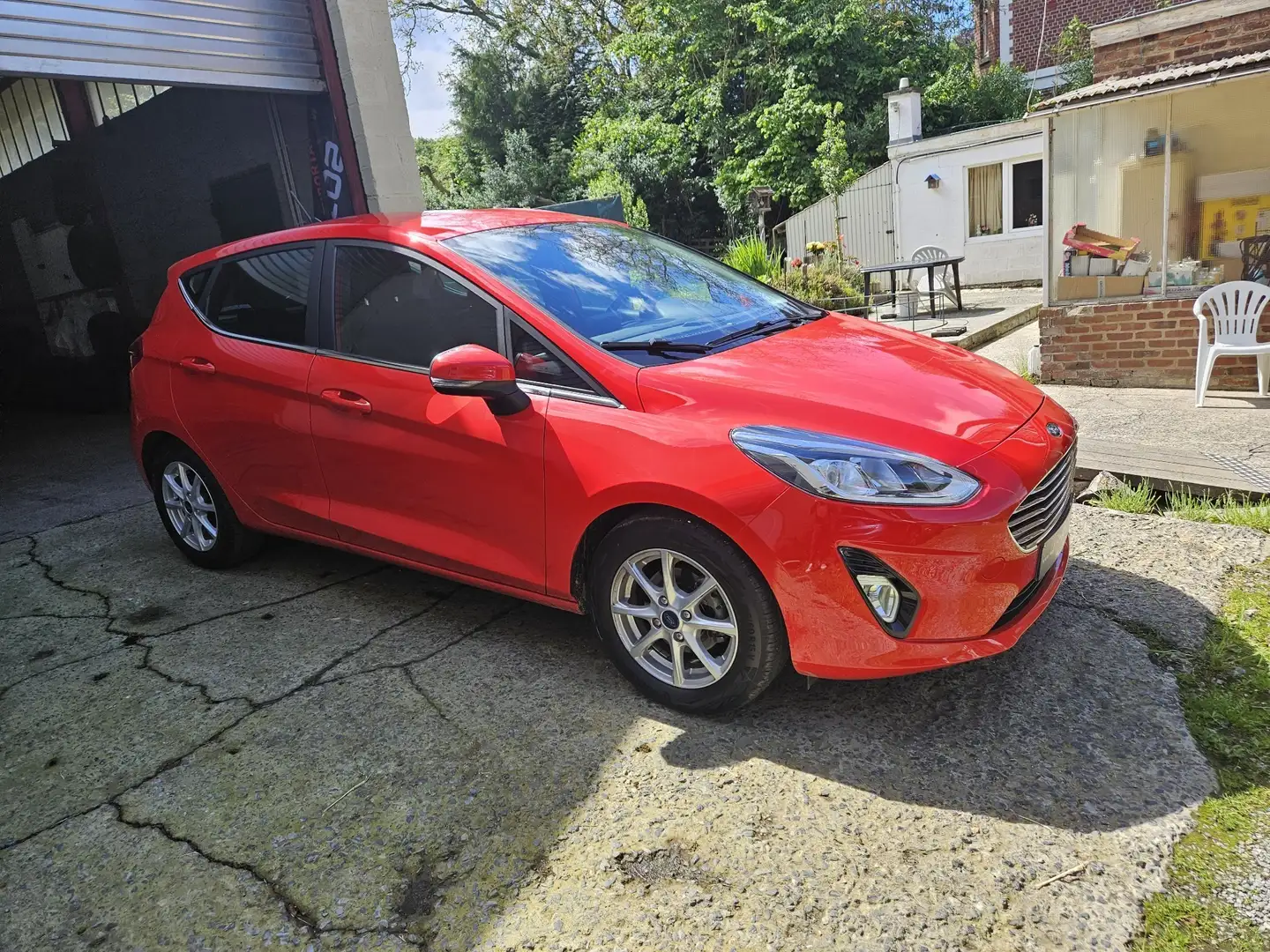 Ford Fiesta 1.0 EcoBoost MHEV Rouge - 2