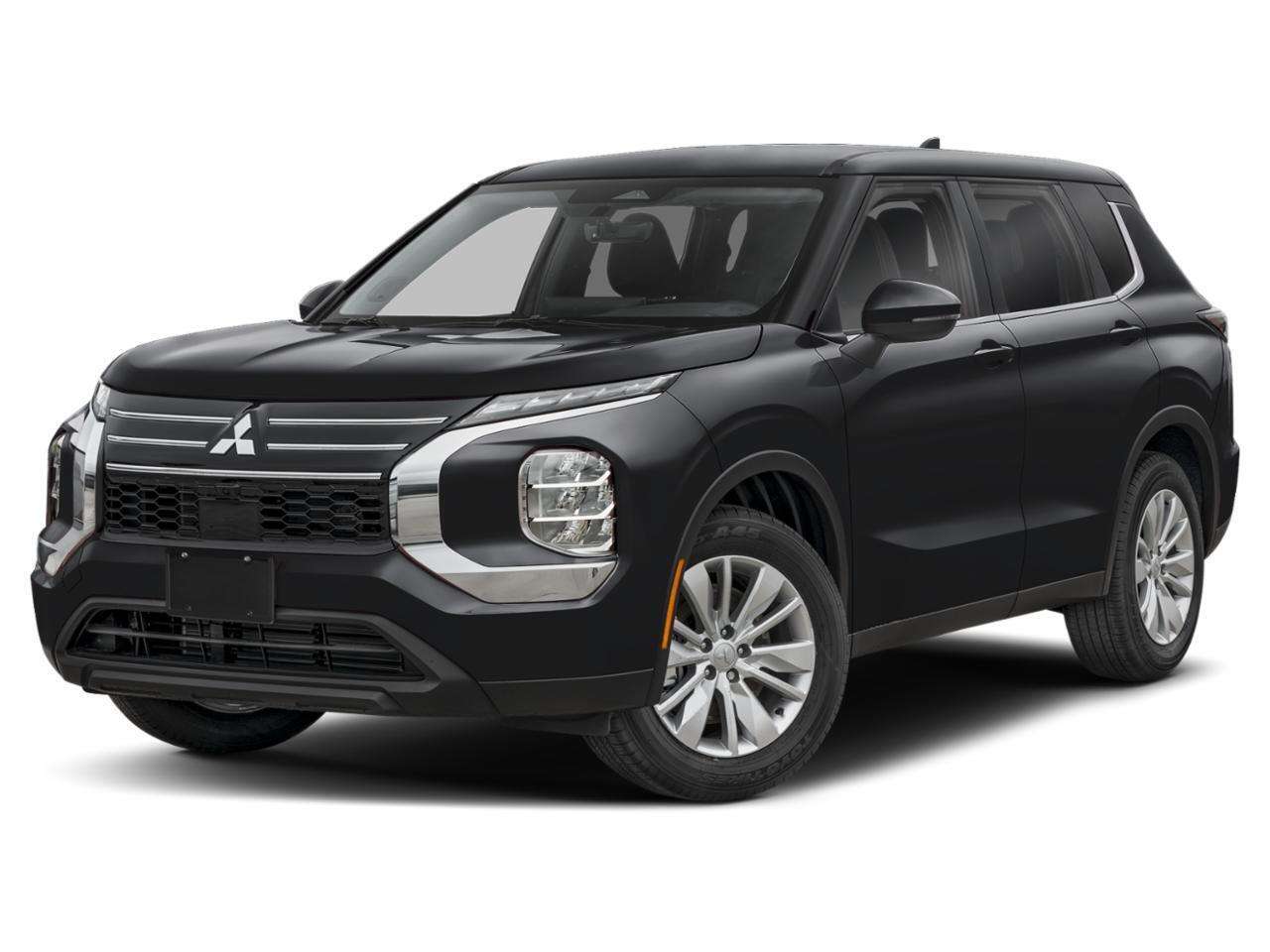 Black 2026 Mitsubishi Outlander SUV / Crossover Front-Wheel Drive Continuously Variable Transmission