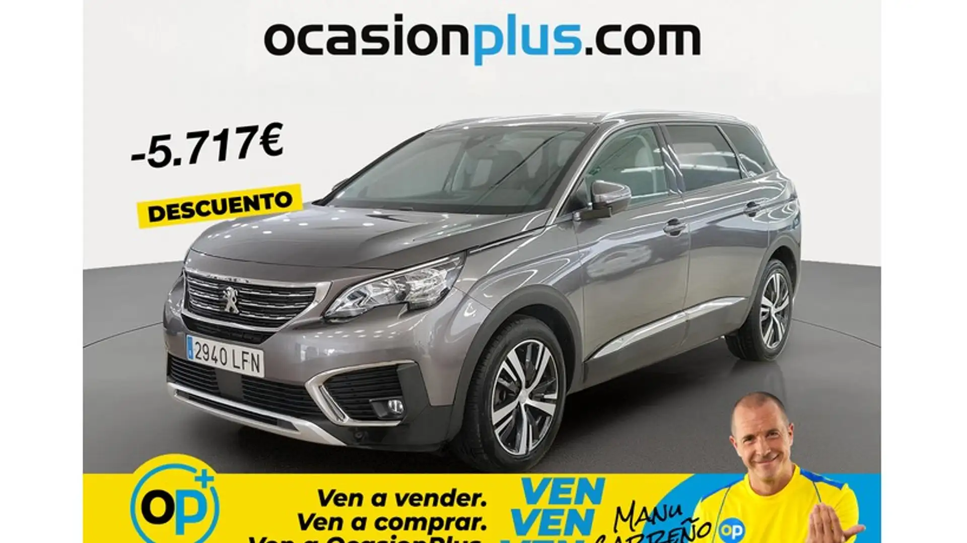 Peugeot 5008 1.5BlueHDi S&S Allure EAT8 130 Plateado - 1