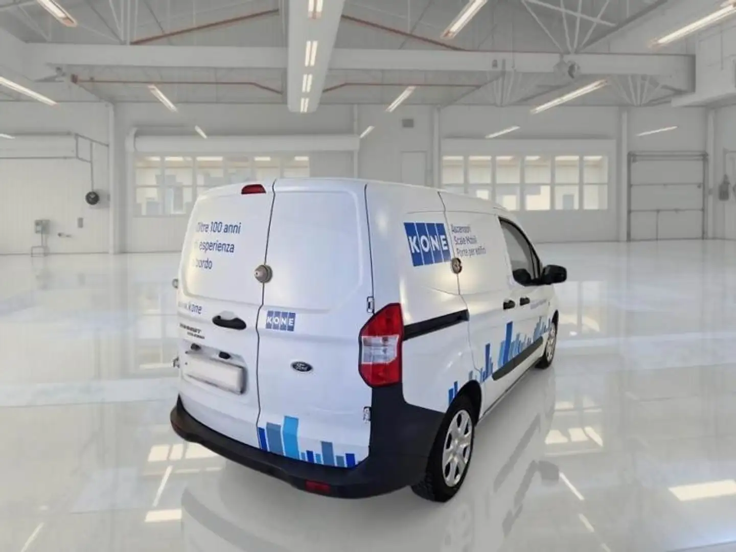Ford Transit Courier TRANSIT COURIER 1.5 TDCi 75 cv E6 - FZ171TV Blanc - 2